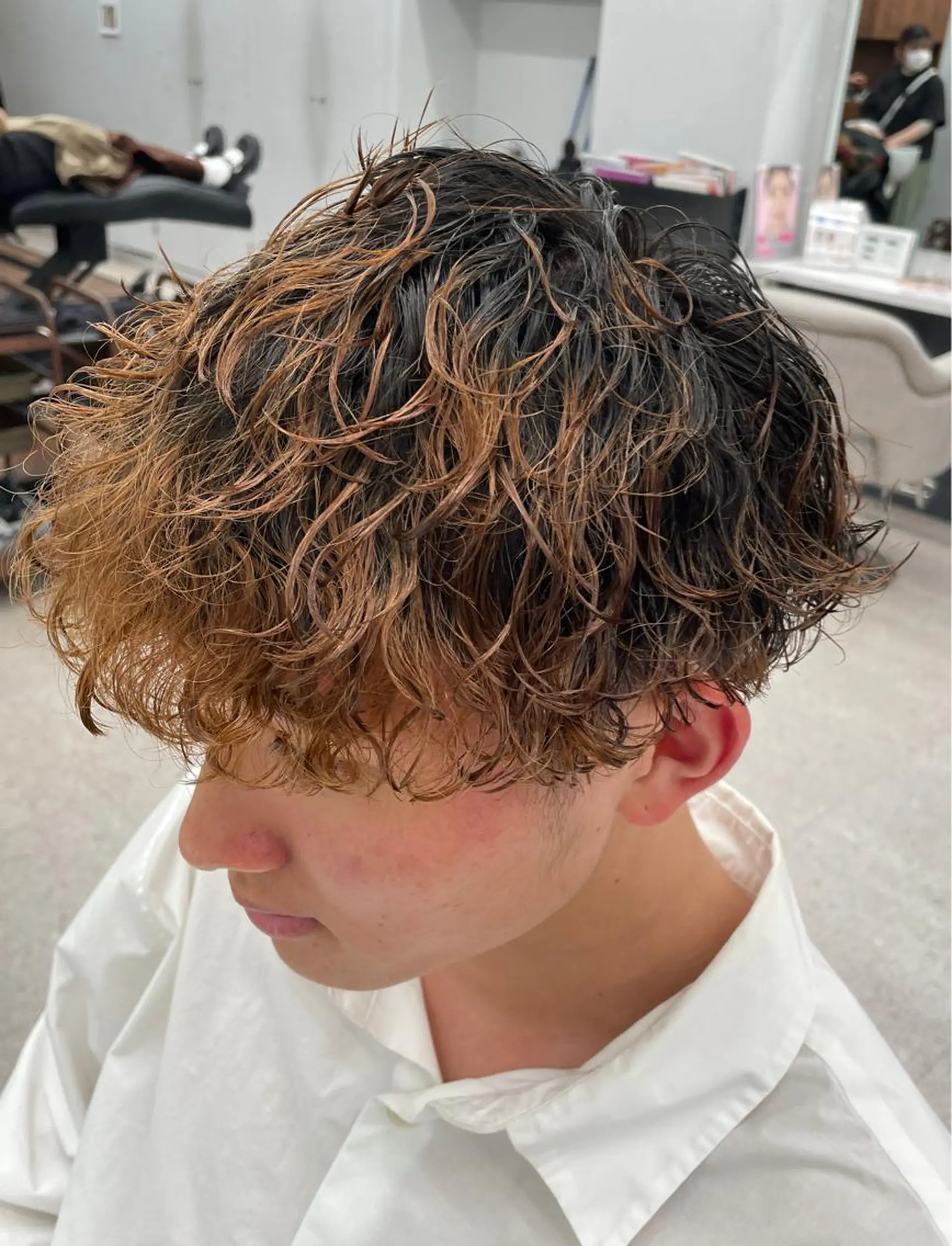 パーマ メンズ メンズスタイリスト✨ 助川龍哉のヘアスタイル