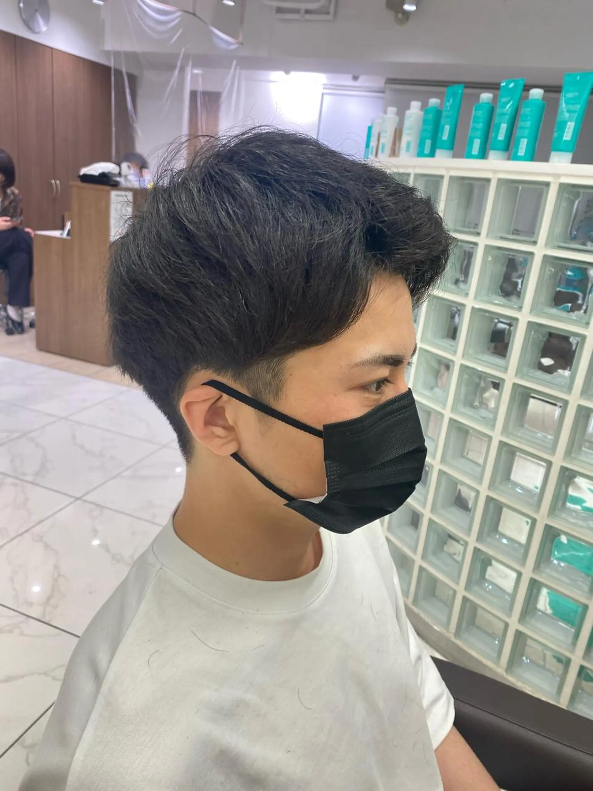 ショート 長妻莉央/縮毛矯正 髪質改善カラーのヘアスタイル