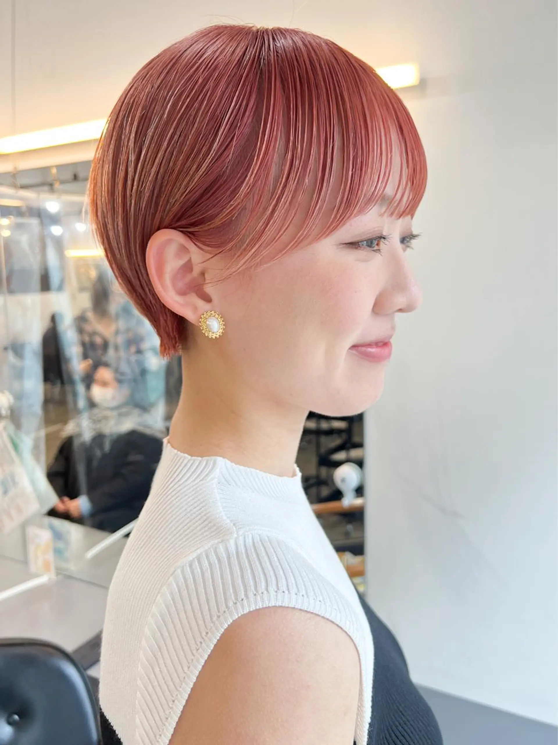 ショート カラー カット ヘアカラー レイヤーカット/ 火ノ見🪡のヘアスタイル