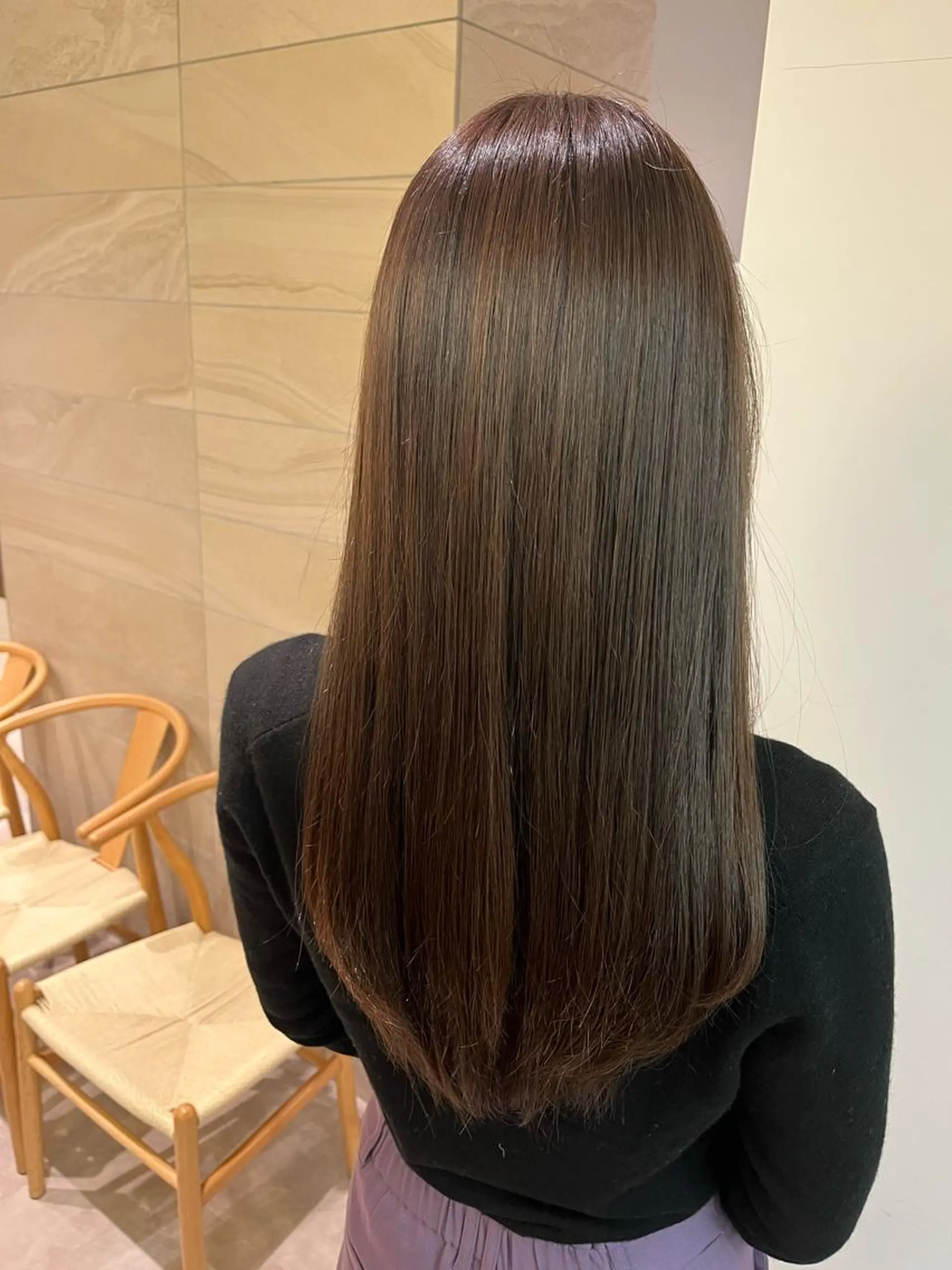 セミロング セミロングパーマ ボブ 髪質改善 韓国風ヘア シースルーバング トリートメント ヘアセット BACANCES〜バカンス〜所属・👑👑👑👑工藤 敬👑👑👑👑のヘアスタイル