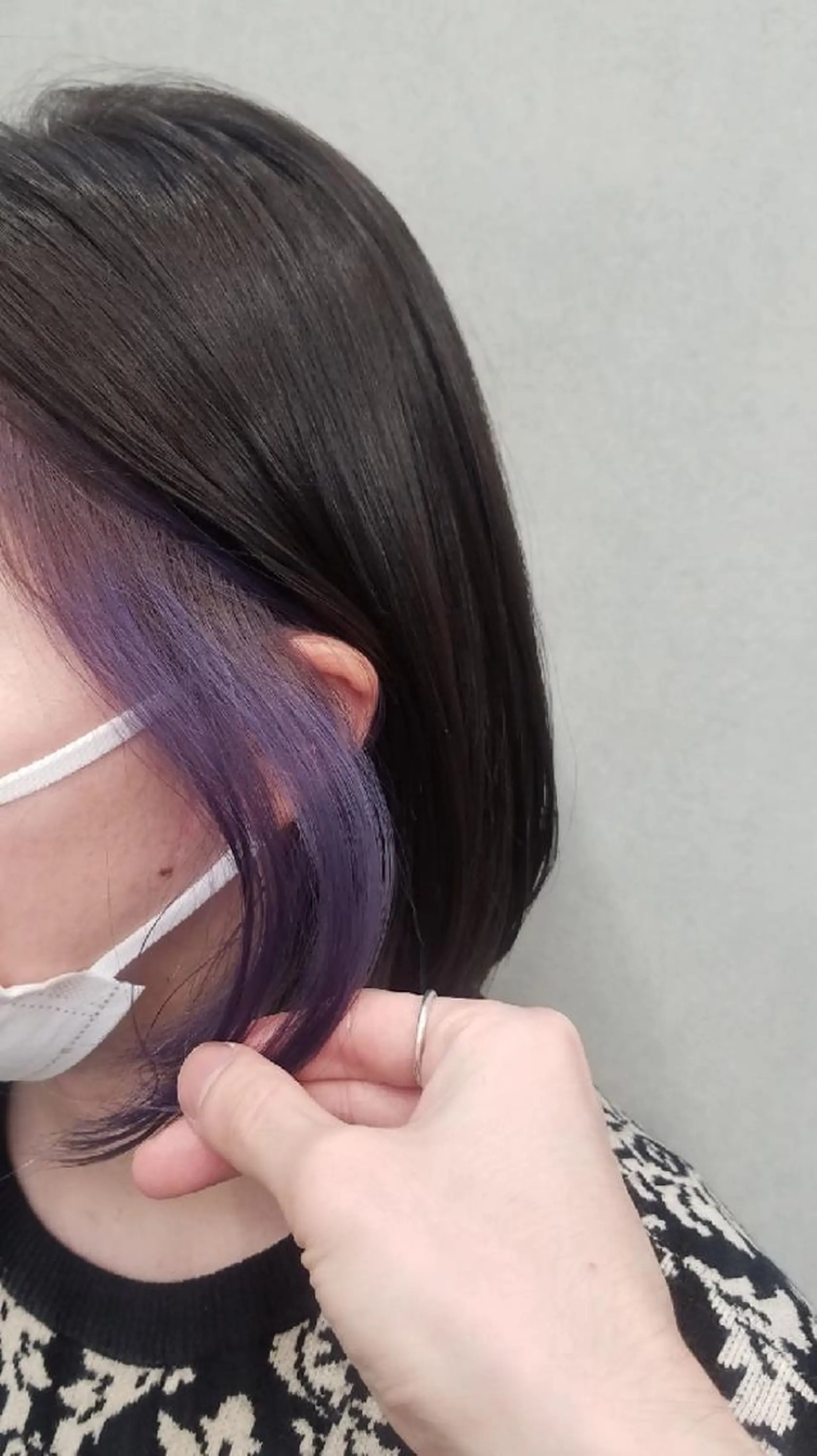 カラー ラベンダーカラー カット ヘアカラー トリートメント レイヤー/ショート /山田譲治✂️のヘアスタイル