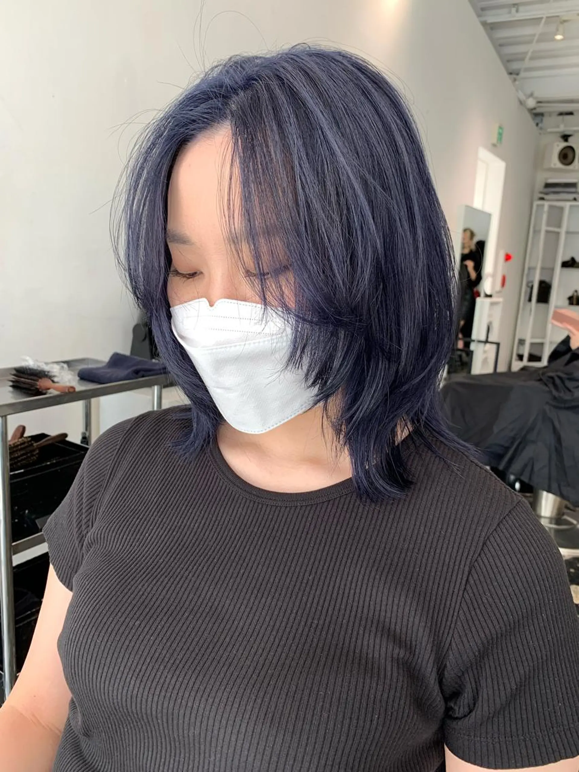 ミディアム カラー ヘアカラー トリートメント レイヤーカット/艶髪 ✨💭KIRARIのヘアスタイル