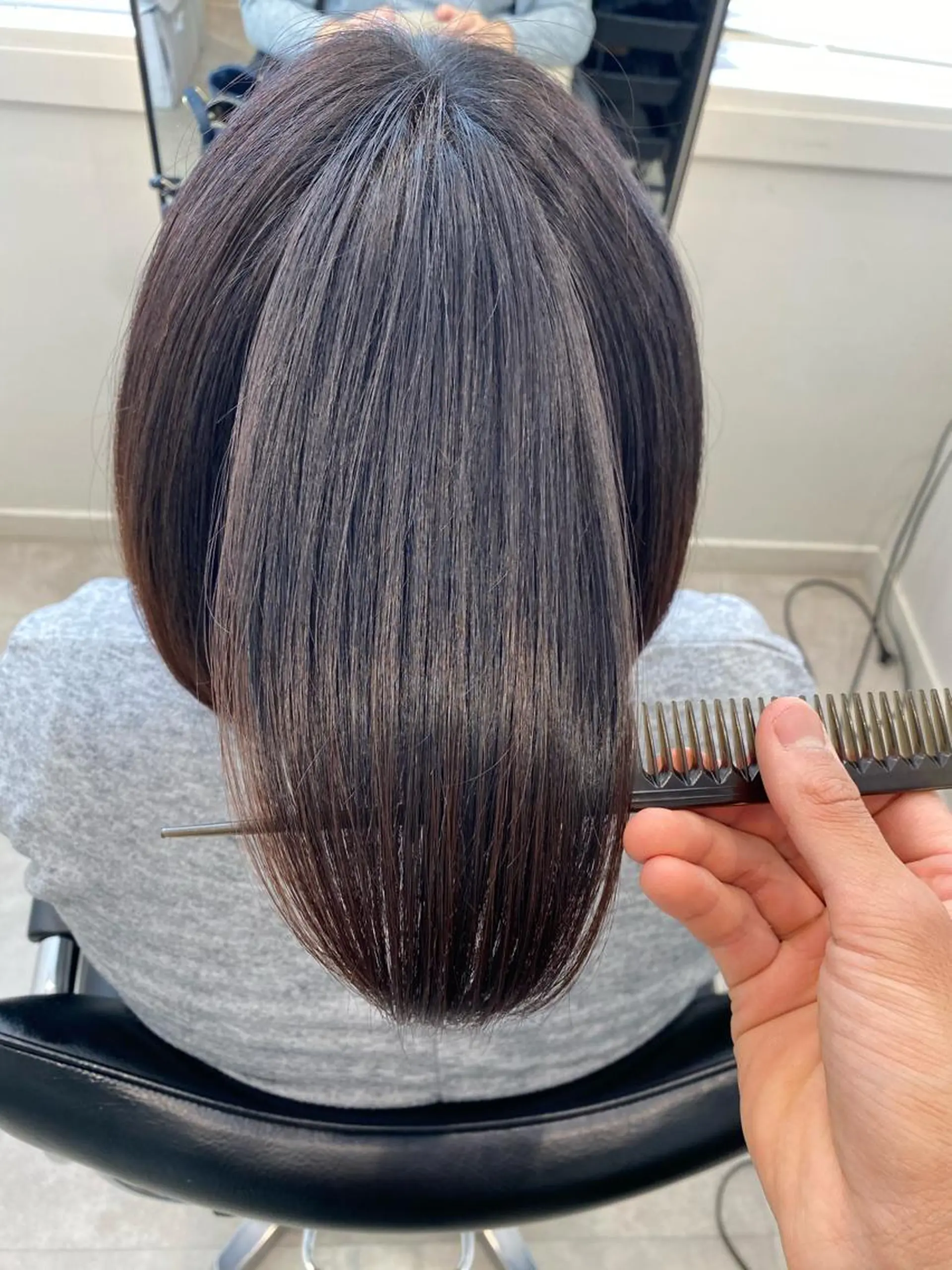 ショート 髪質改善 ブリーチ縮毛矯正 /髪質改善/KEIのヘアスタイル