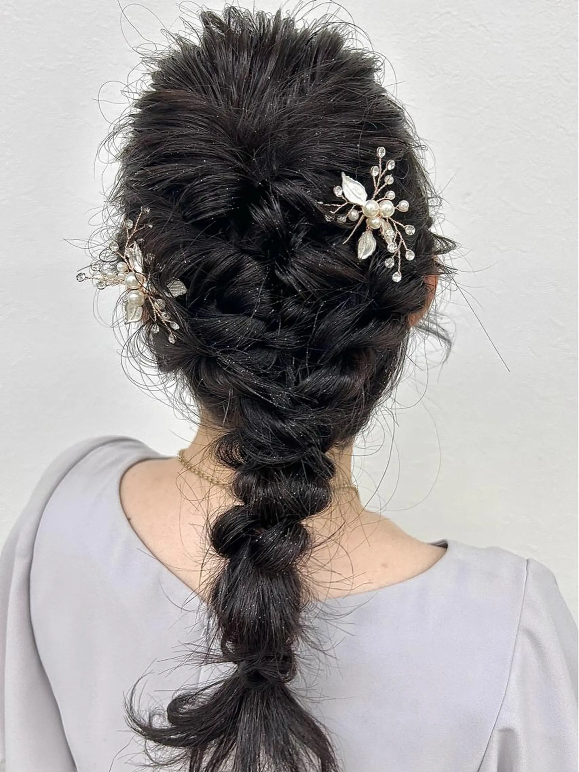 ヘアアレンジ ダブルスキルエクステ /羽エクステ白石宇由のヘアスタイル