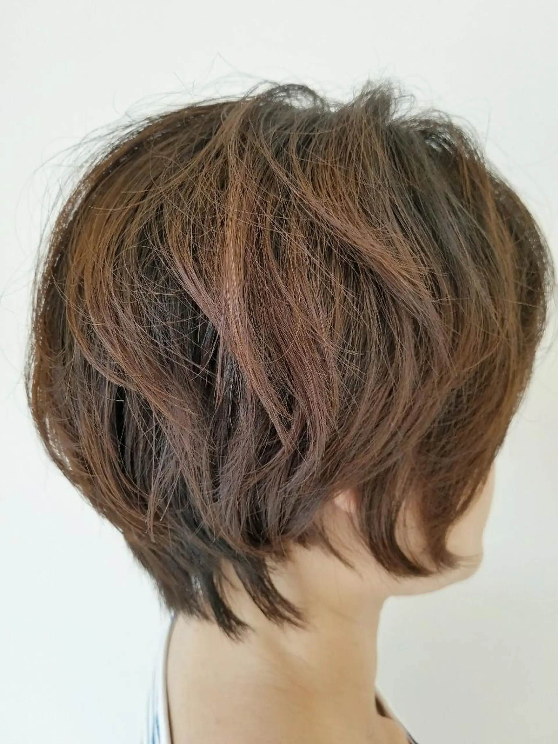 ショート パーマ ショートヘア 髪質改善/ハイライト 小林秀樹のヘアスタイル