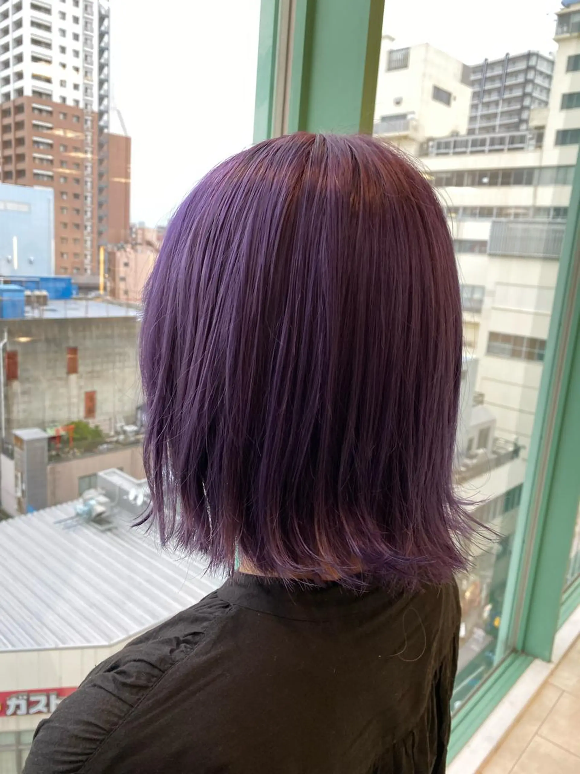 ショート カラー ヘアカラー トリートメント ヘアセット ハイトーン/ウルフ /レイヤー/坂野幸伸のヘアスタイル