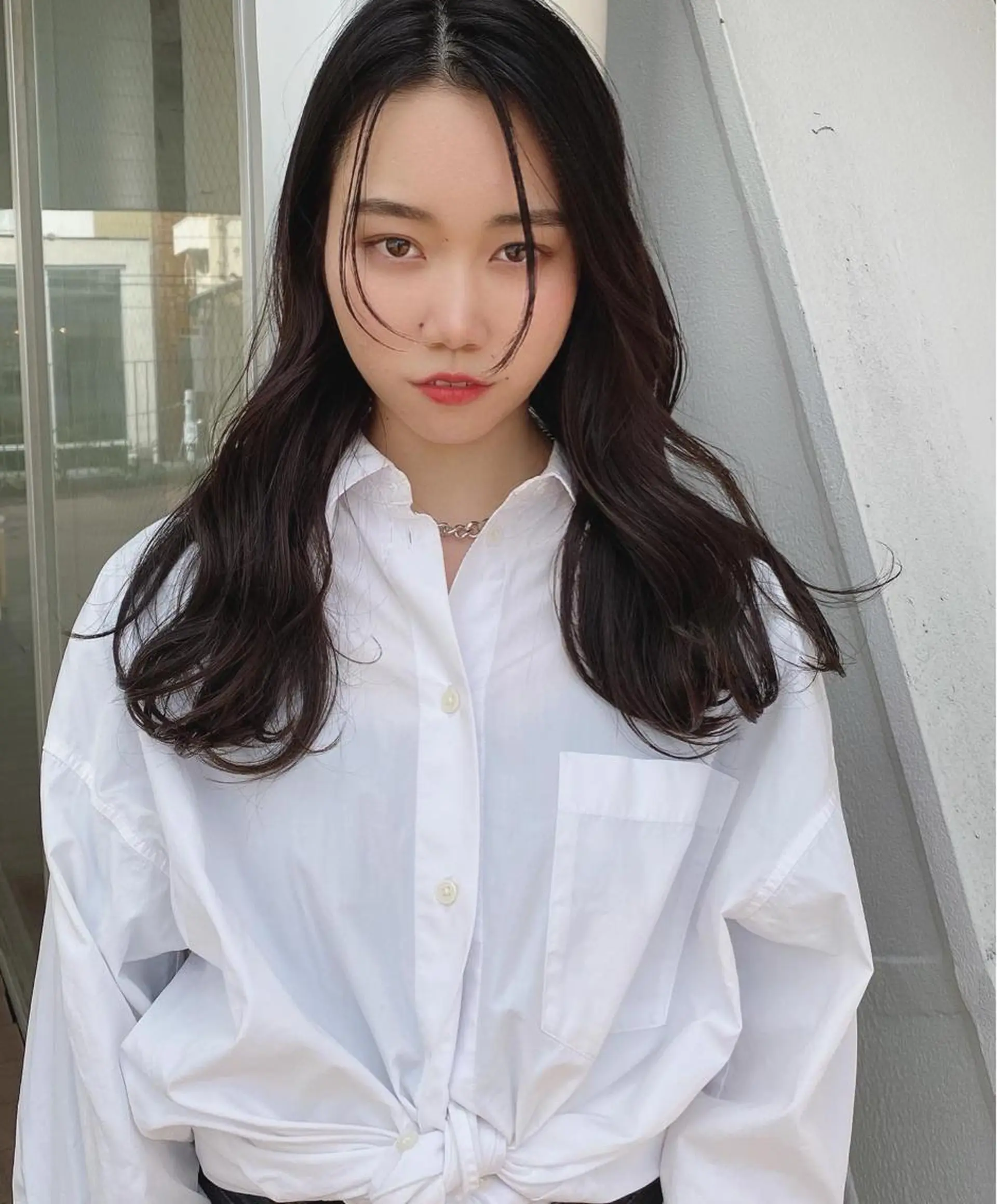 ロング カラー カット ヘアカラー マンツーマン半個室 tamuraのヘアスタイル