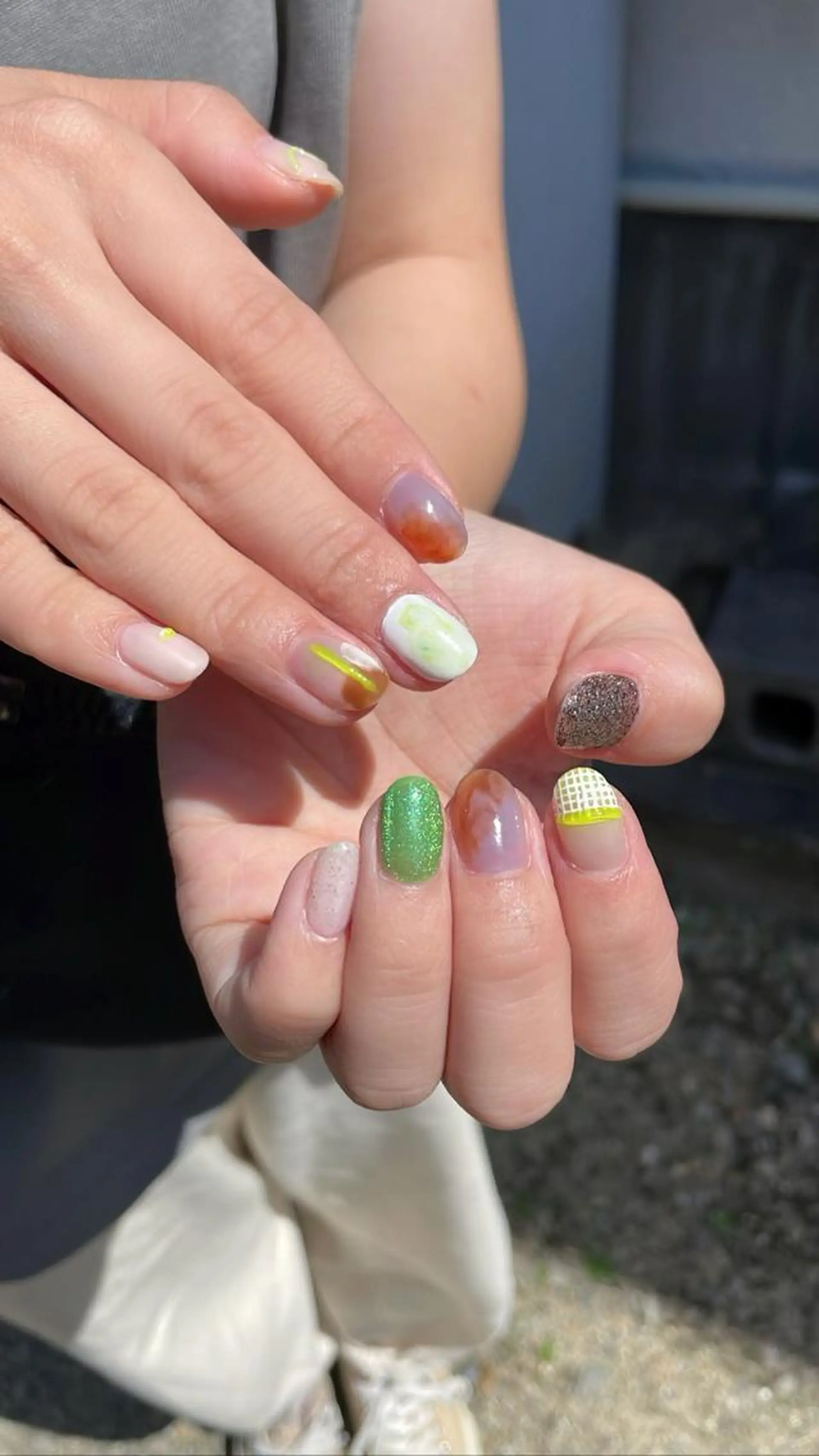 ネイル ぷっくりネイル Lofinails ちひろのネイルデザイン