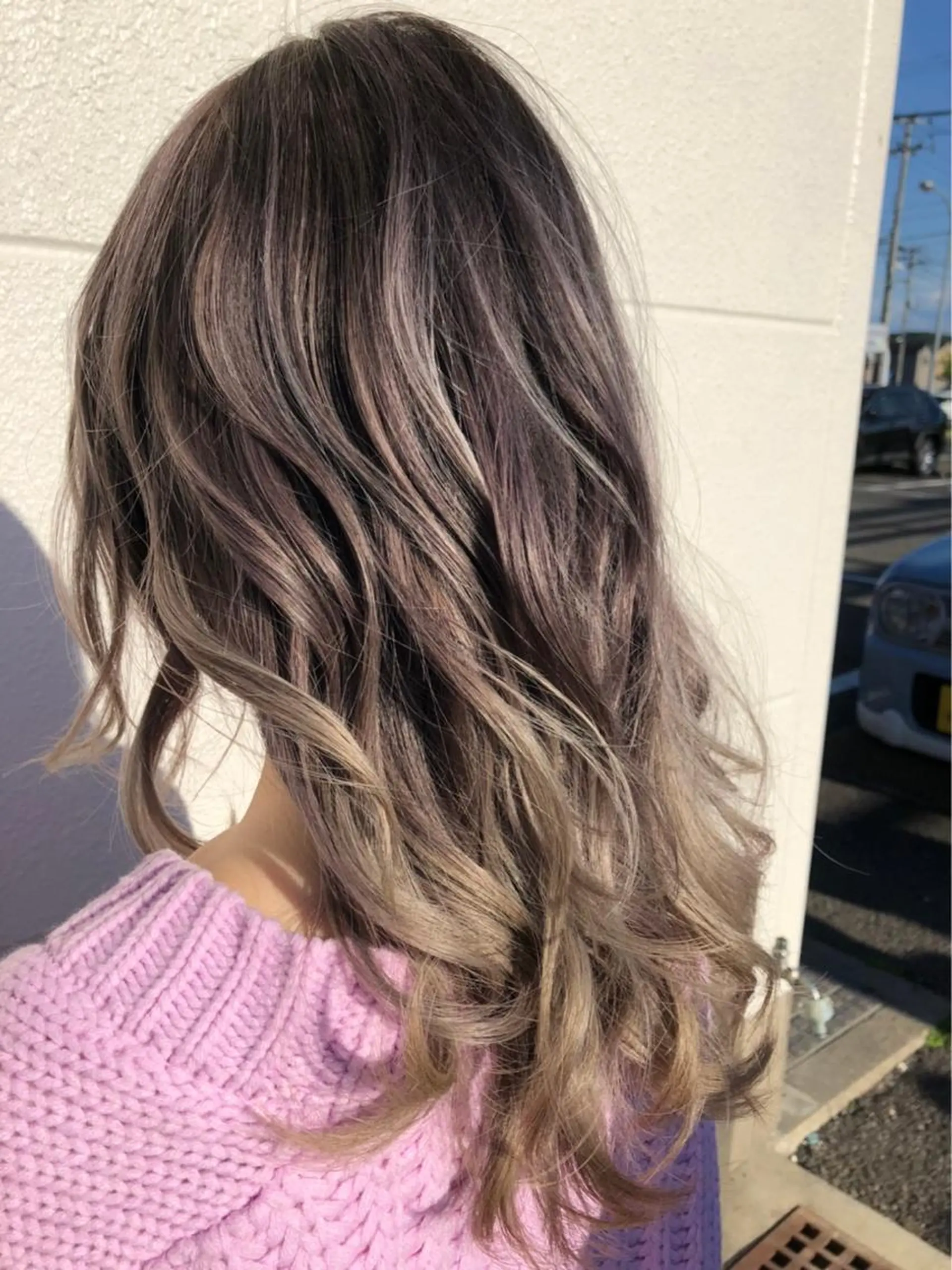 セミロング カラー 宍戸 海斗のヘアスタイル