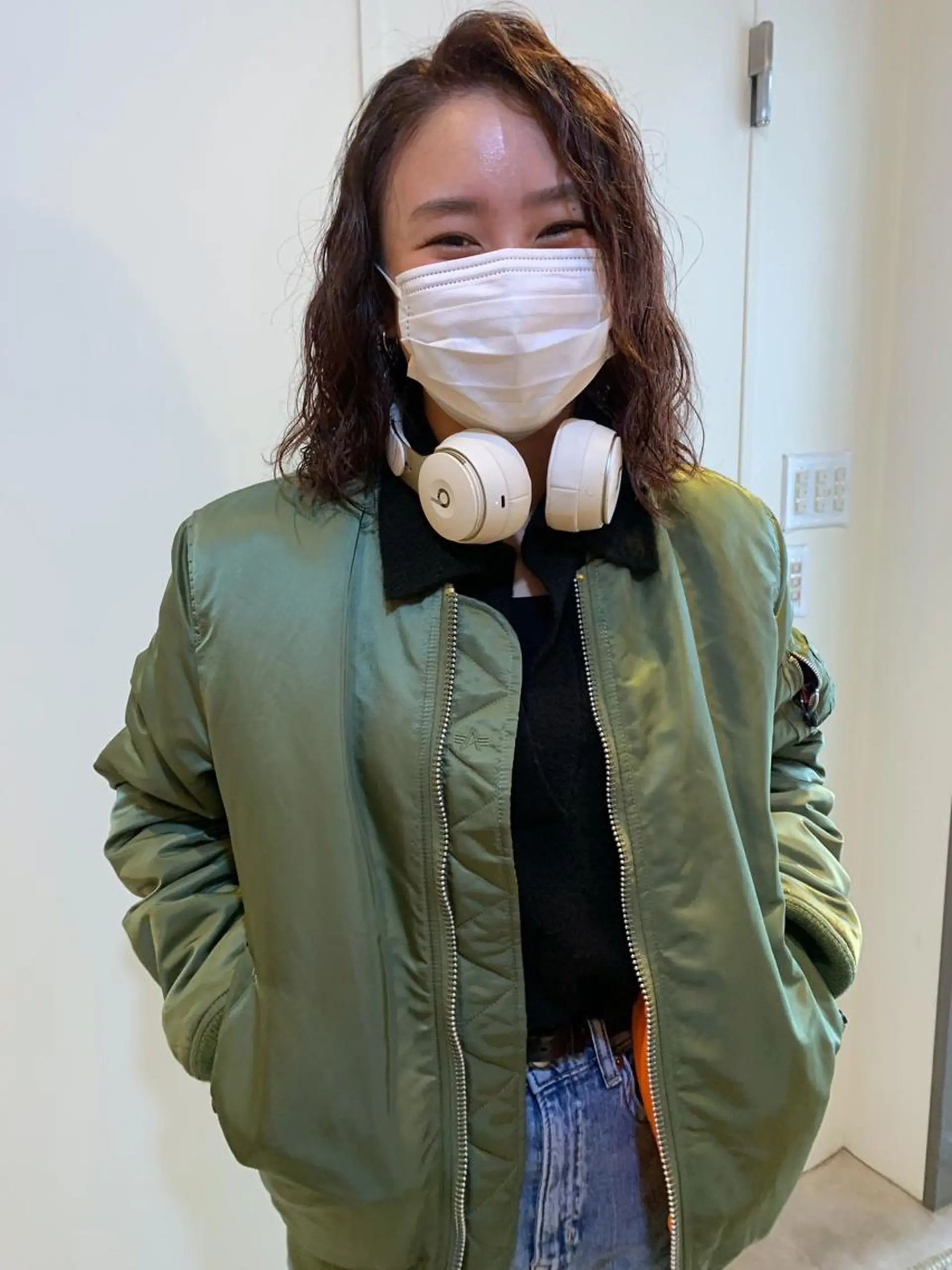 ミディアム パーマ AR.MARA サトウヒカルのヘアスタイル