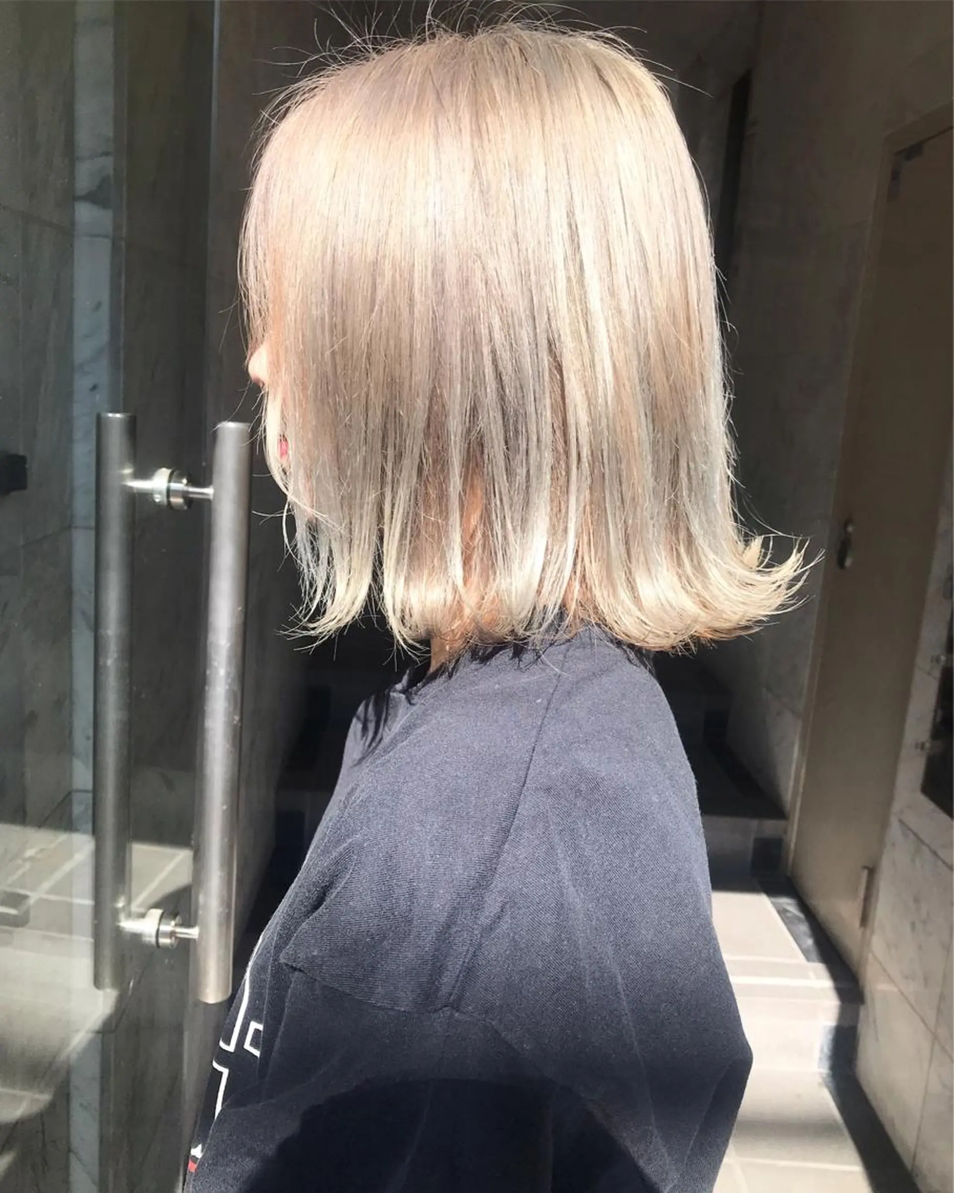 ミディアム カラー 🧡色落ちまで2度綺 麗なカラー🧡ヨシキのヘアスタイル