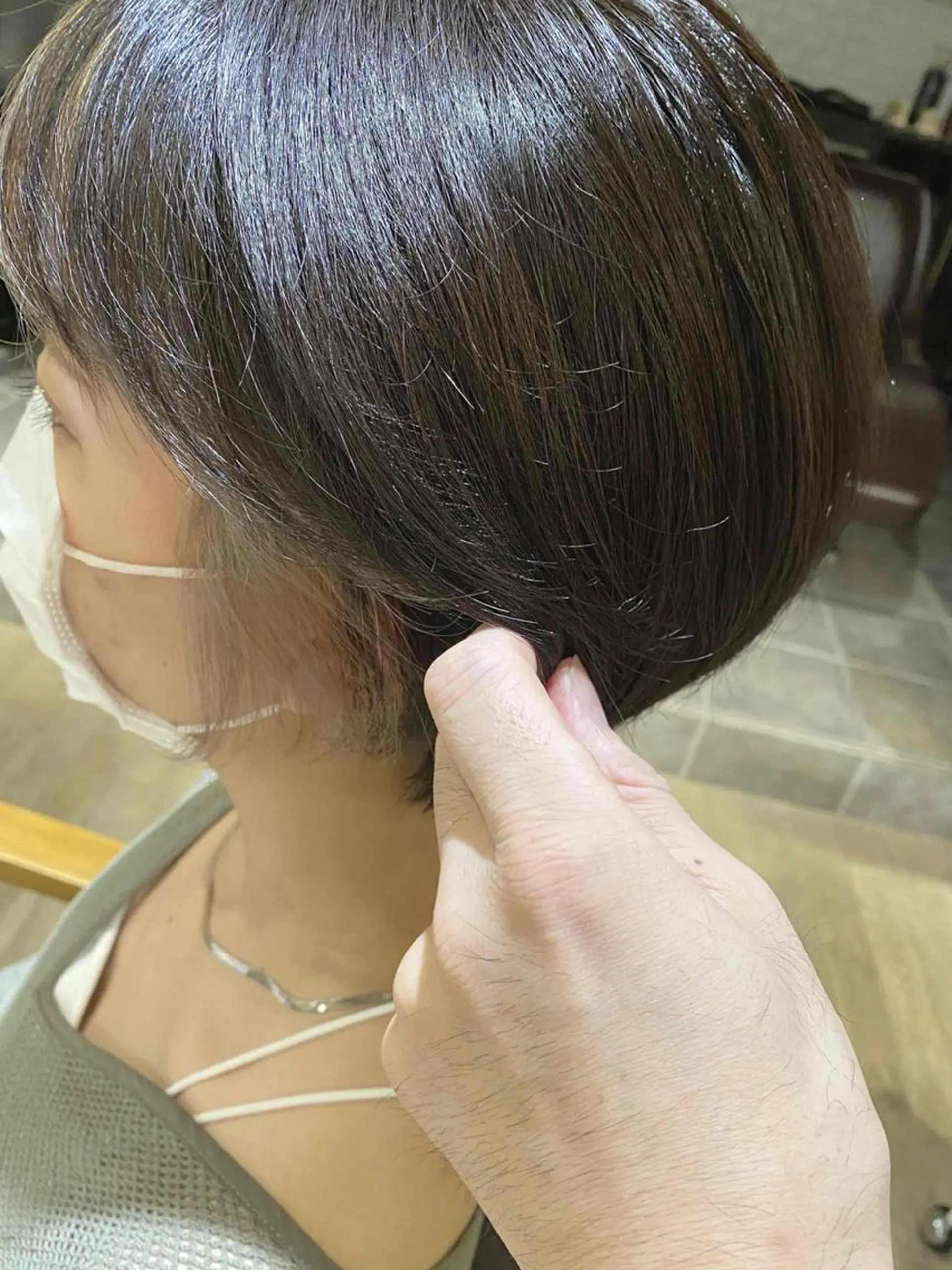 ショート カラー 前田 裕介のヘアスタイル