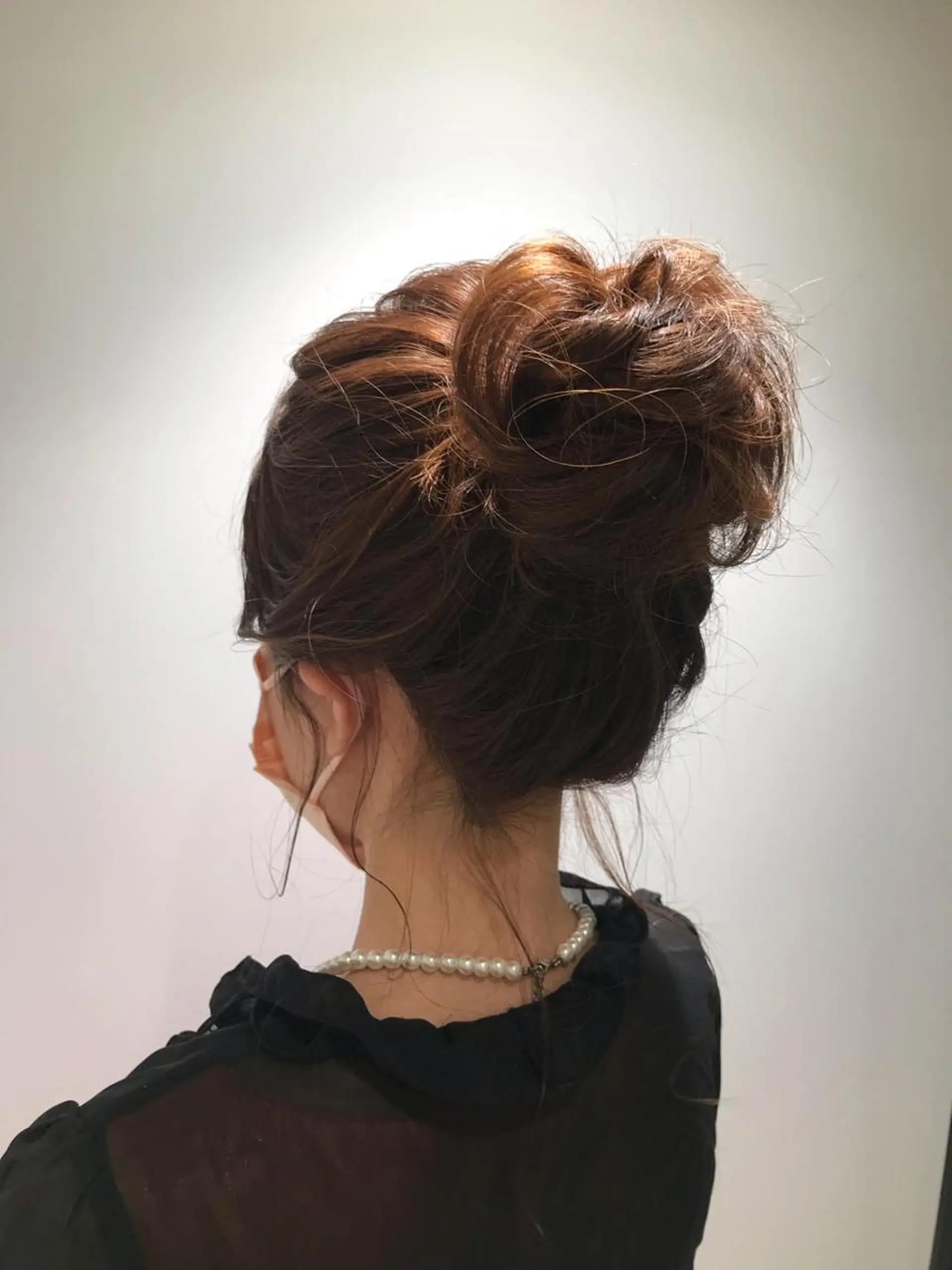 セミロング ヘアアレンジ ヘアセット/メンズ パーマChihoのヘアスタイル