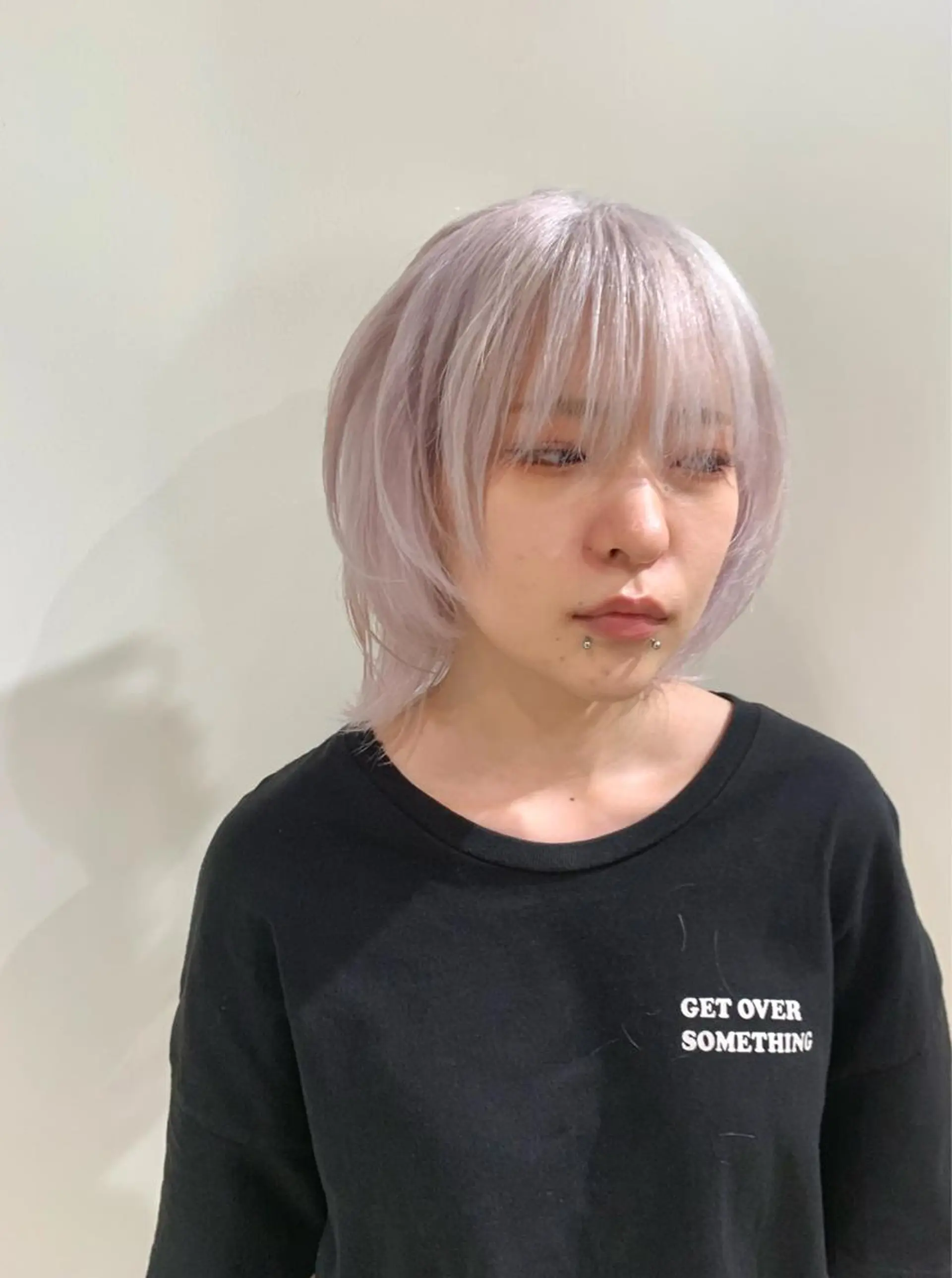 ミディアム カラー カット ヘアカラー トリートメント 園田 将士のヘアスタイル