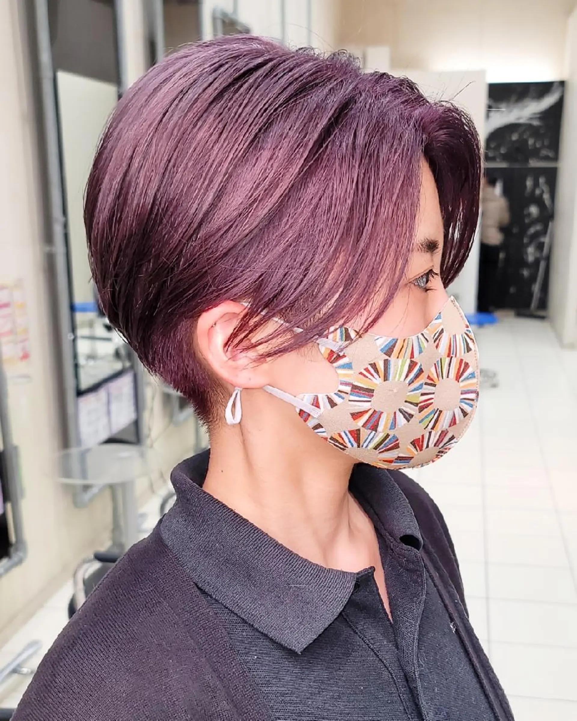 ショート カラー 小川 晃司のヘアスタイル