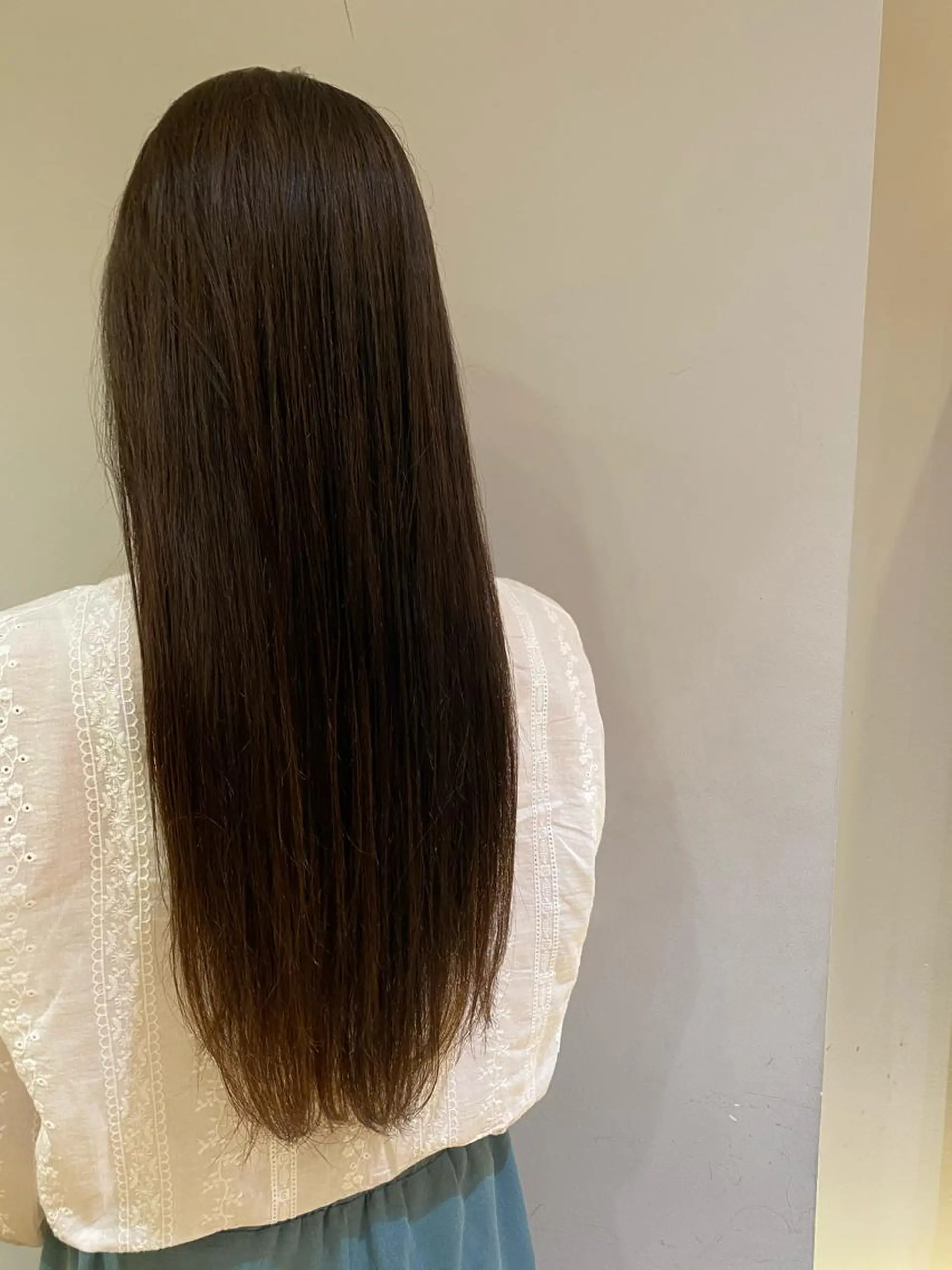 ロング トリートメント 大人可愛い♡コテ巻き パーマ🌼杉田 萌恵のヘアスタイル