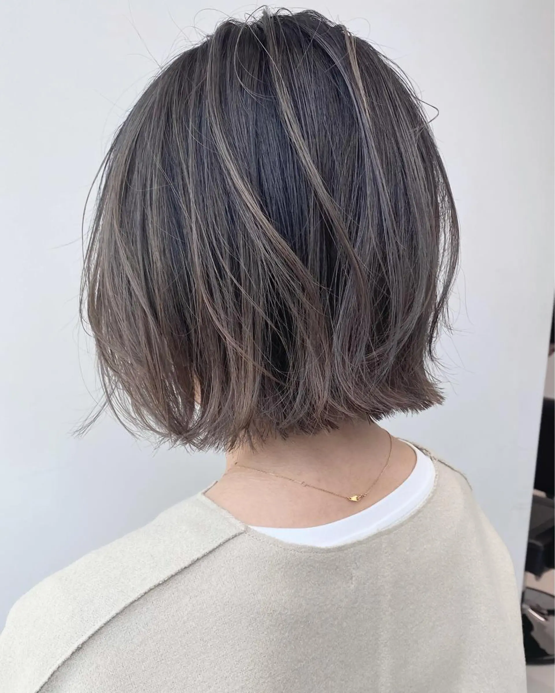 ミディアム カラー パーマ ヘアアレンジ 【公式】amble luxe池袋東口🩷のヘアスタイル