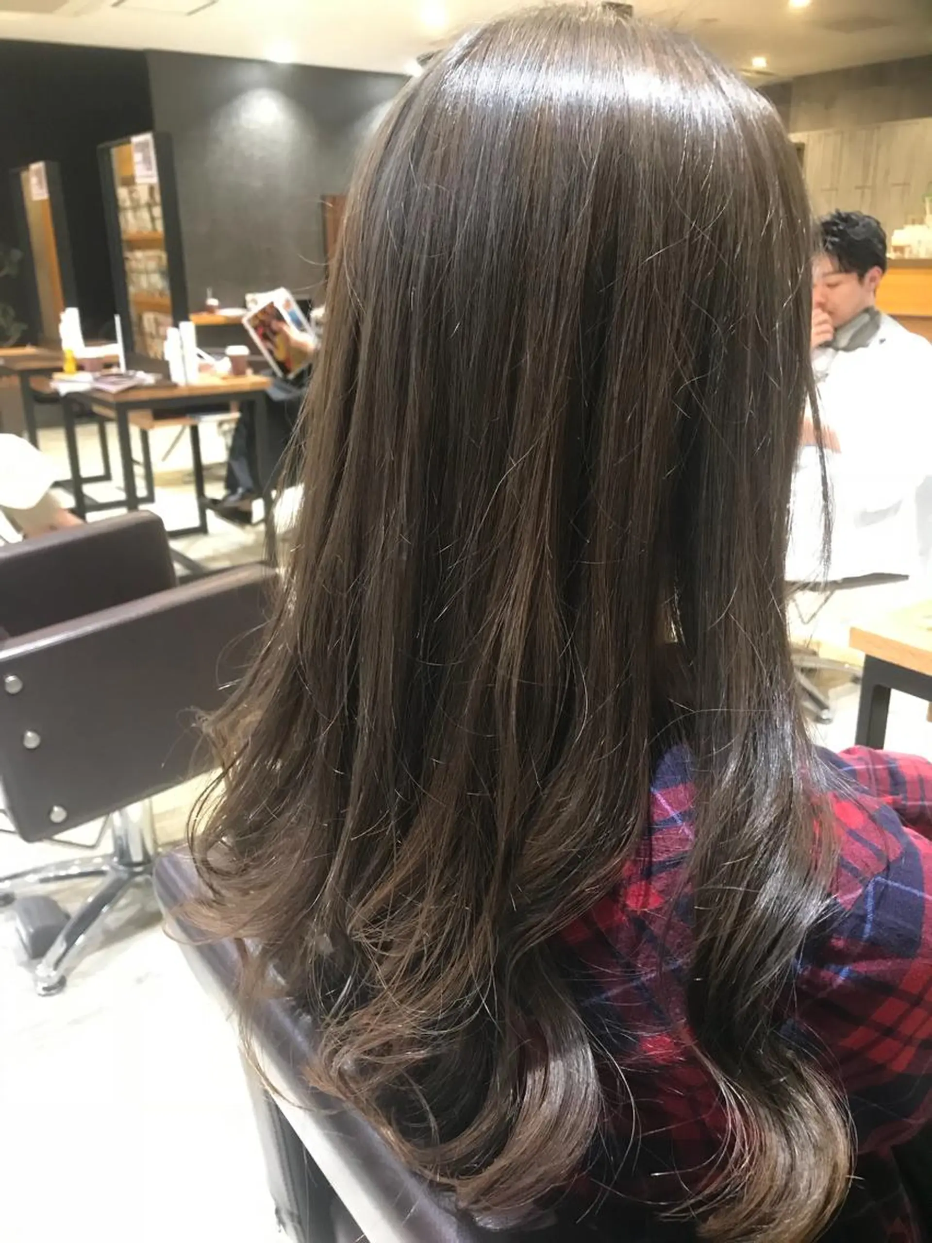 ロング カラー パーマ ヘアアレンジ メンズ キッズ ネイル マツエク・マツパ ヘアカラー トリートメント EnBlesS西宮 マンツーマン神道有基のヘアスタイル