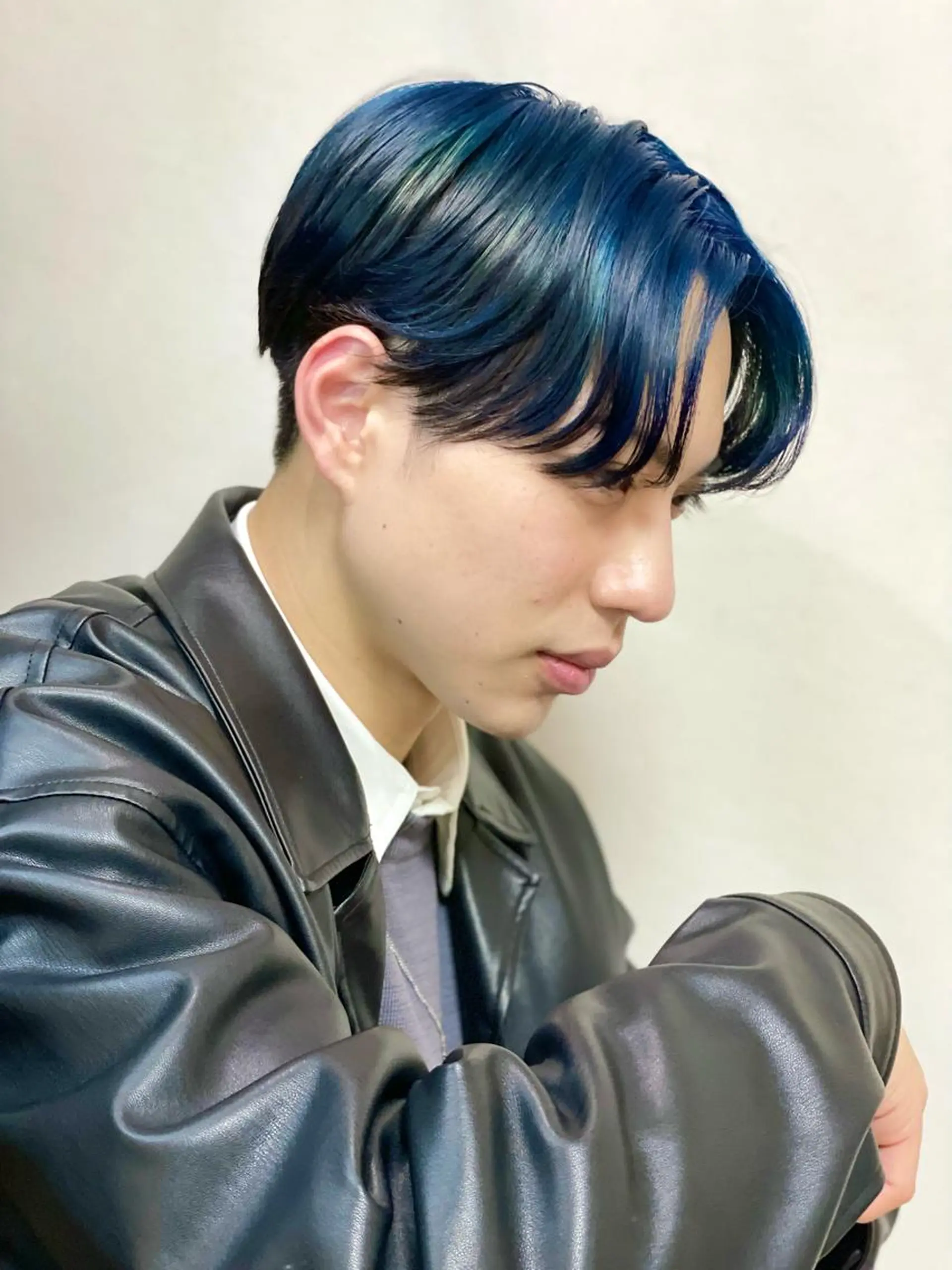 ショート メンズ センターパート メンズ韓国風 マッシュ 刈り上げ 韓国風ヘア カット メンズカット✂️ パーマ寺西優真のヘアスタイル
