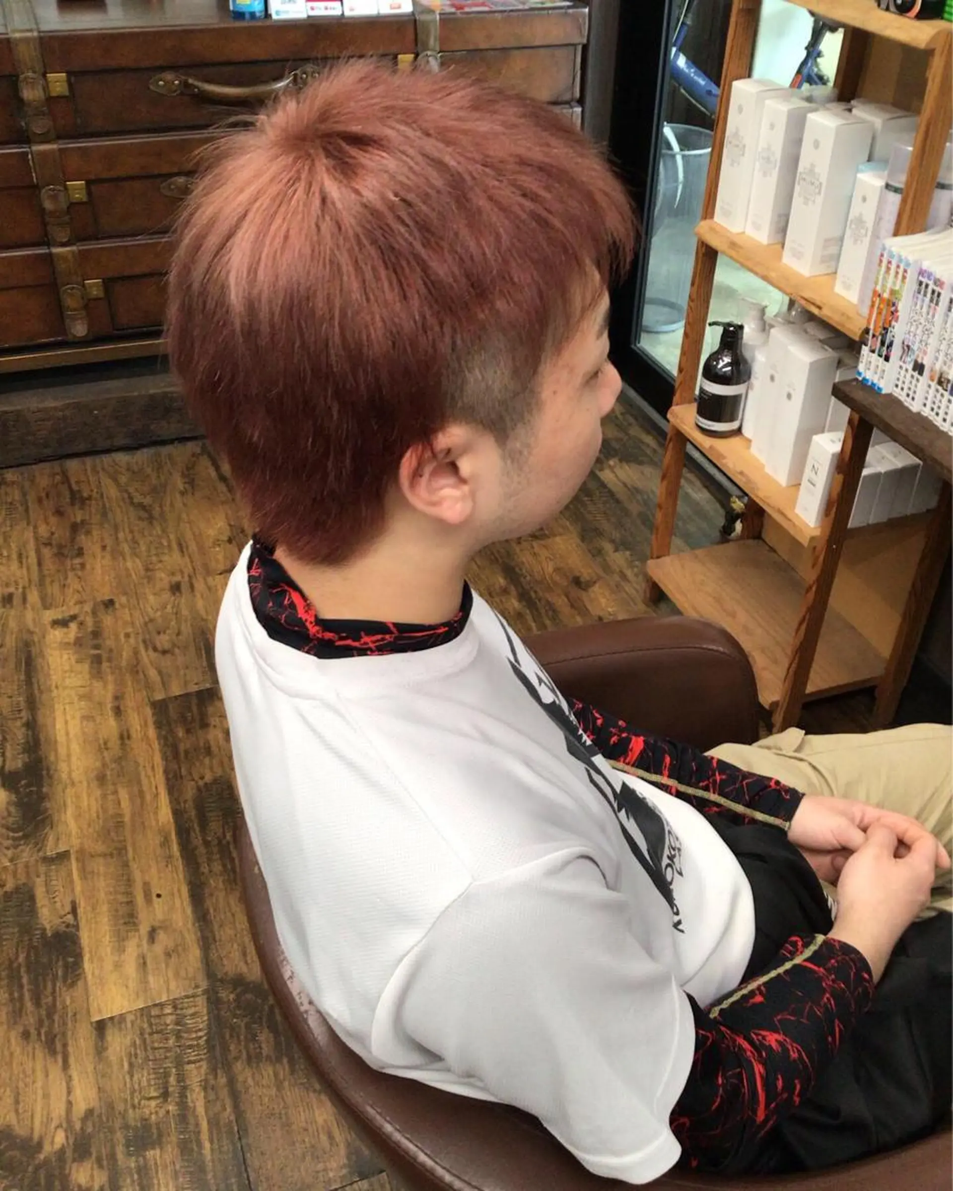 ショート カット ヘアカラー 香川 裕基のヘアスタイル