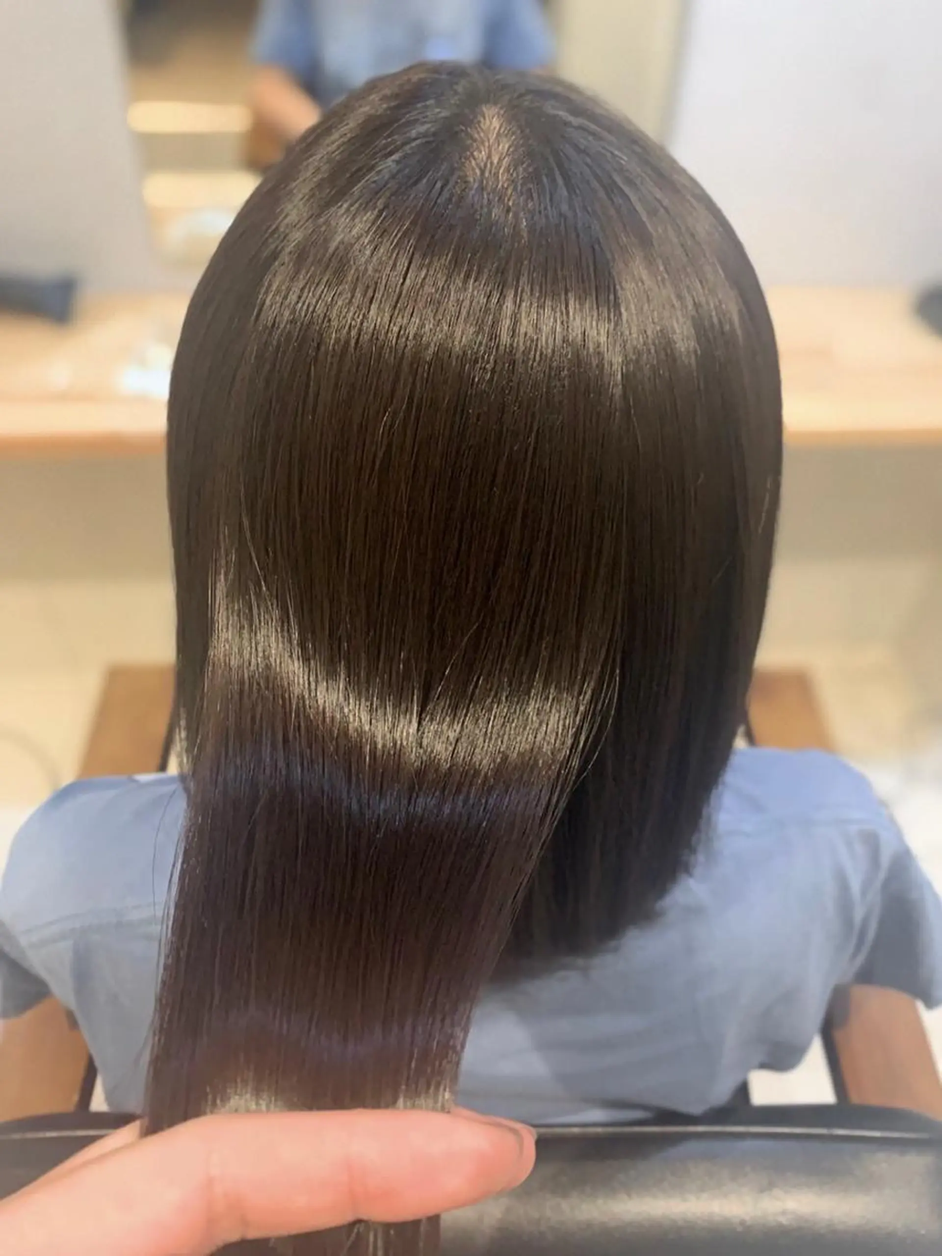 セミロング メンズパーマ🌟 吉澤慶一郎のヘアスタイル