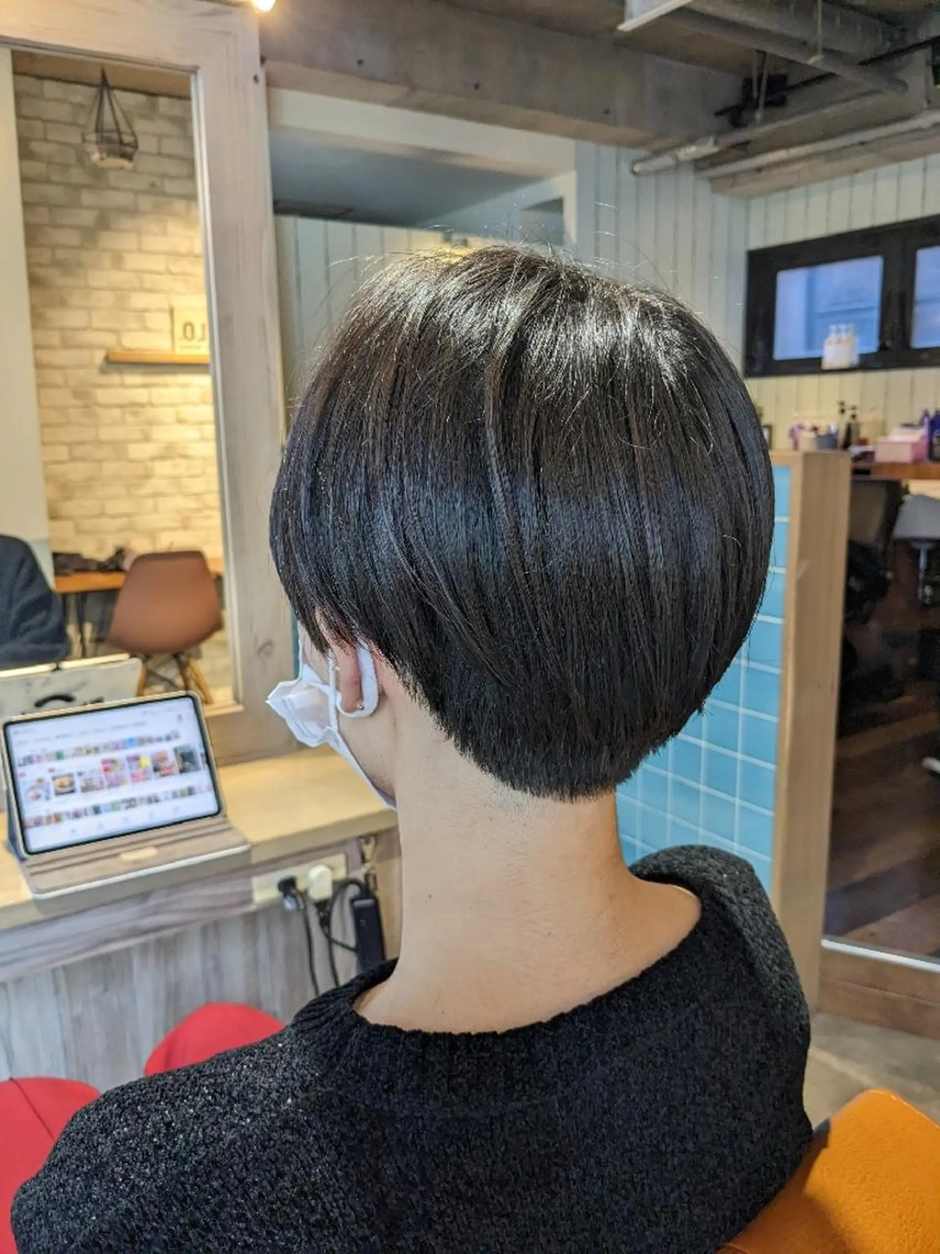 ショート ショートヘア カット alushe 岡 陽子のヘアスタイル