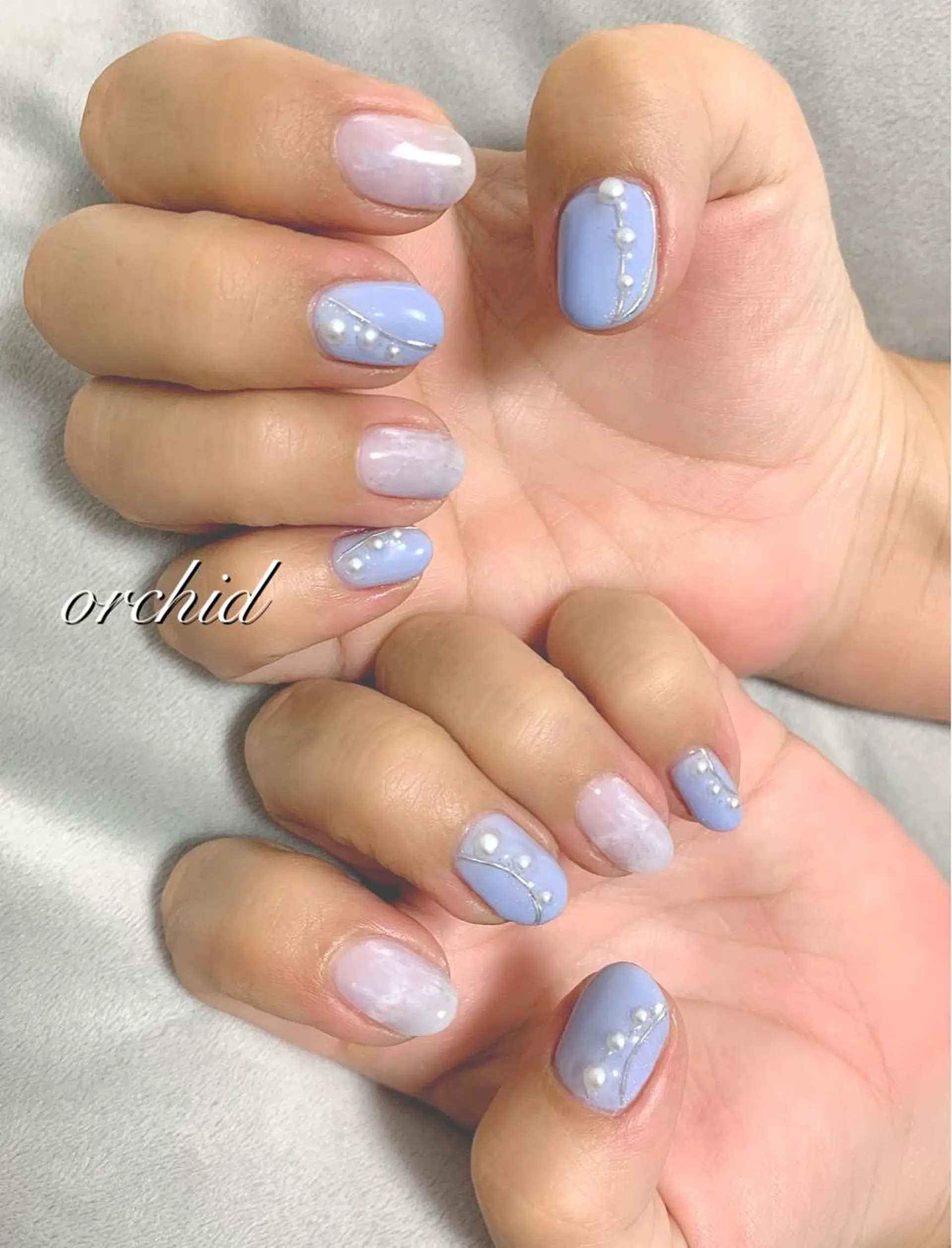 ネイル orchid ♡オーキッドのネイルデザイン