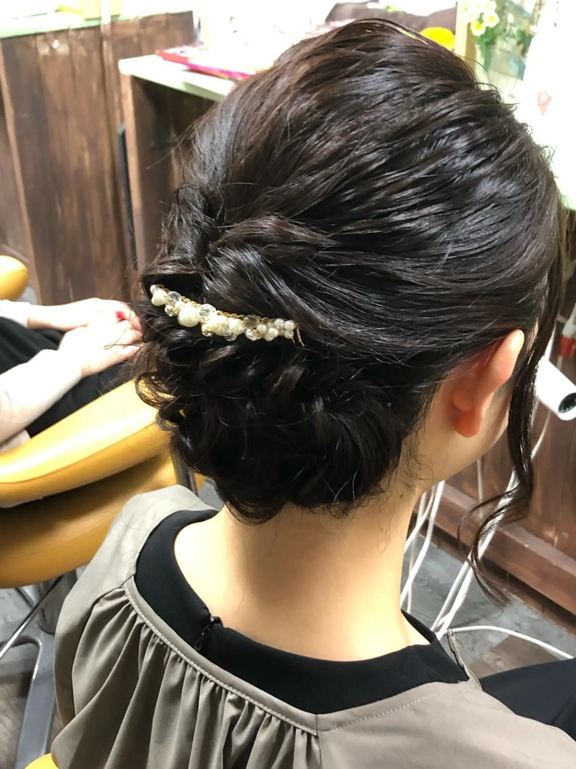 ヘアアレンジ みやもと まなみのヘアスタイル