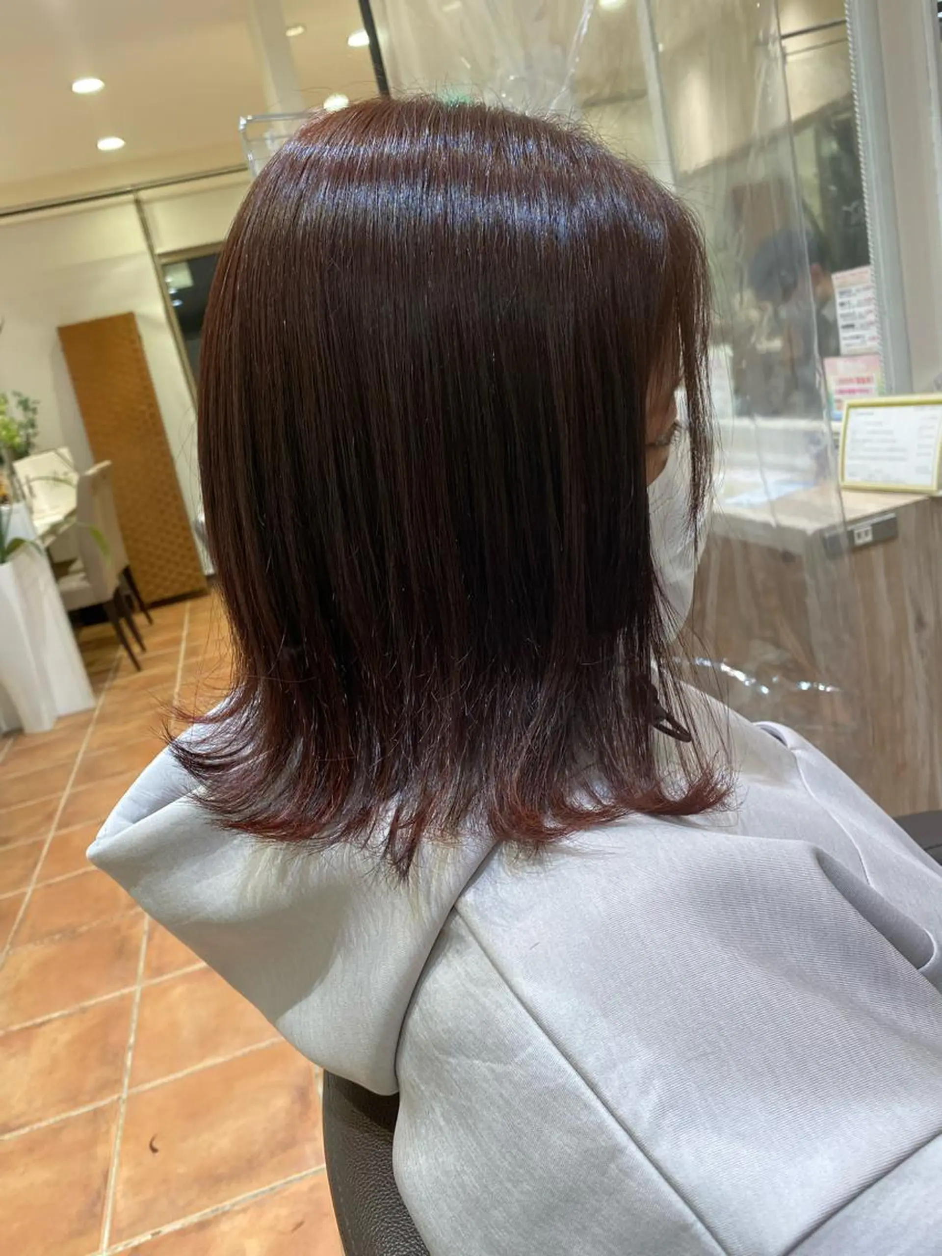 ミディアム カラー ☘️お悩み解決☘️ 岡部恒輝のヘアスタイル