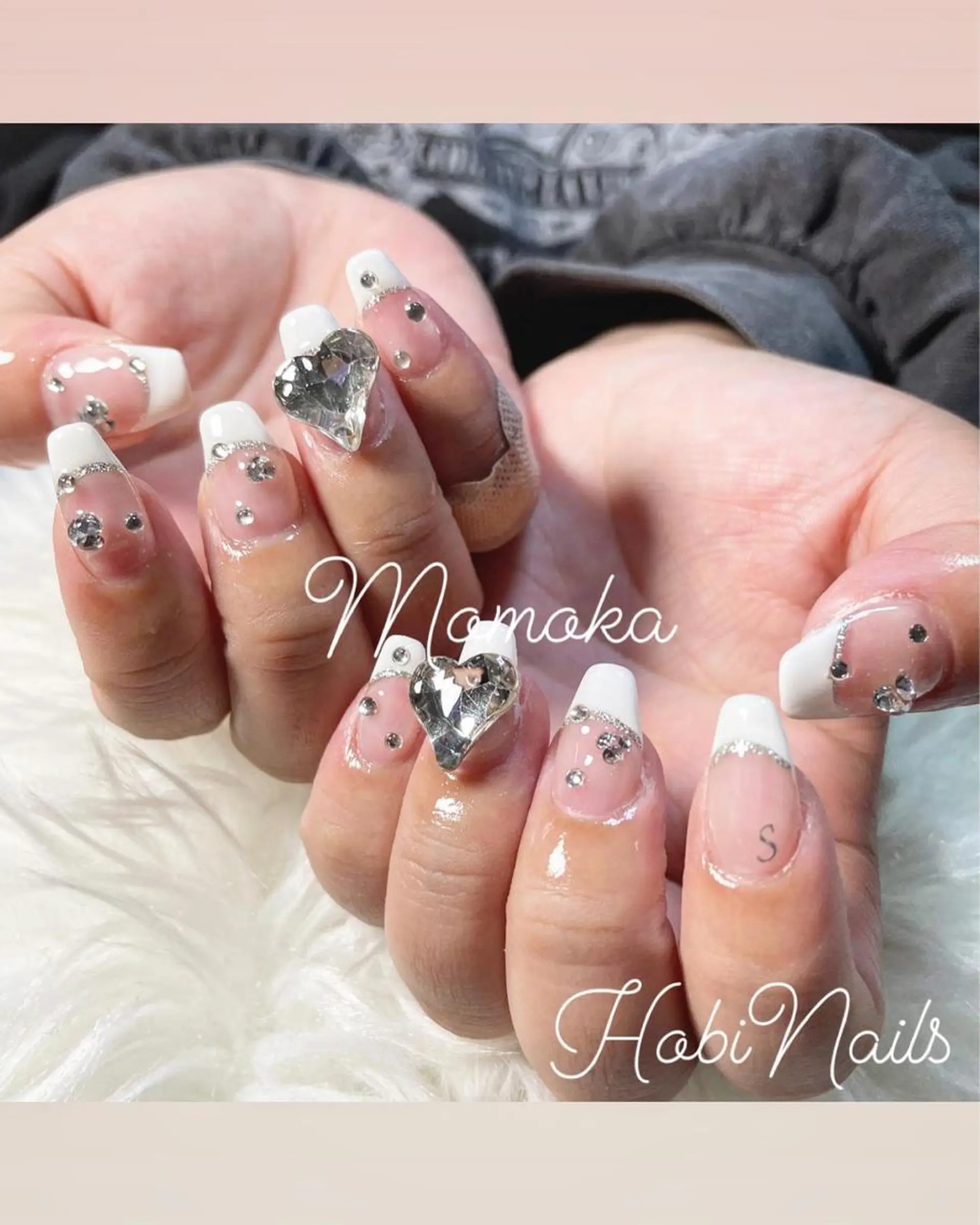 ネイル フレンチネイル Momo nailsalonのネイルデザイン