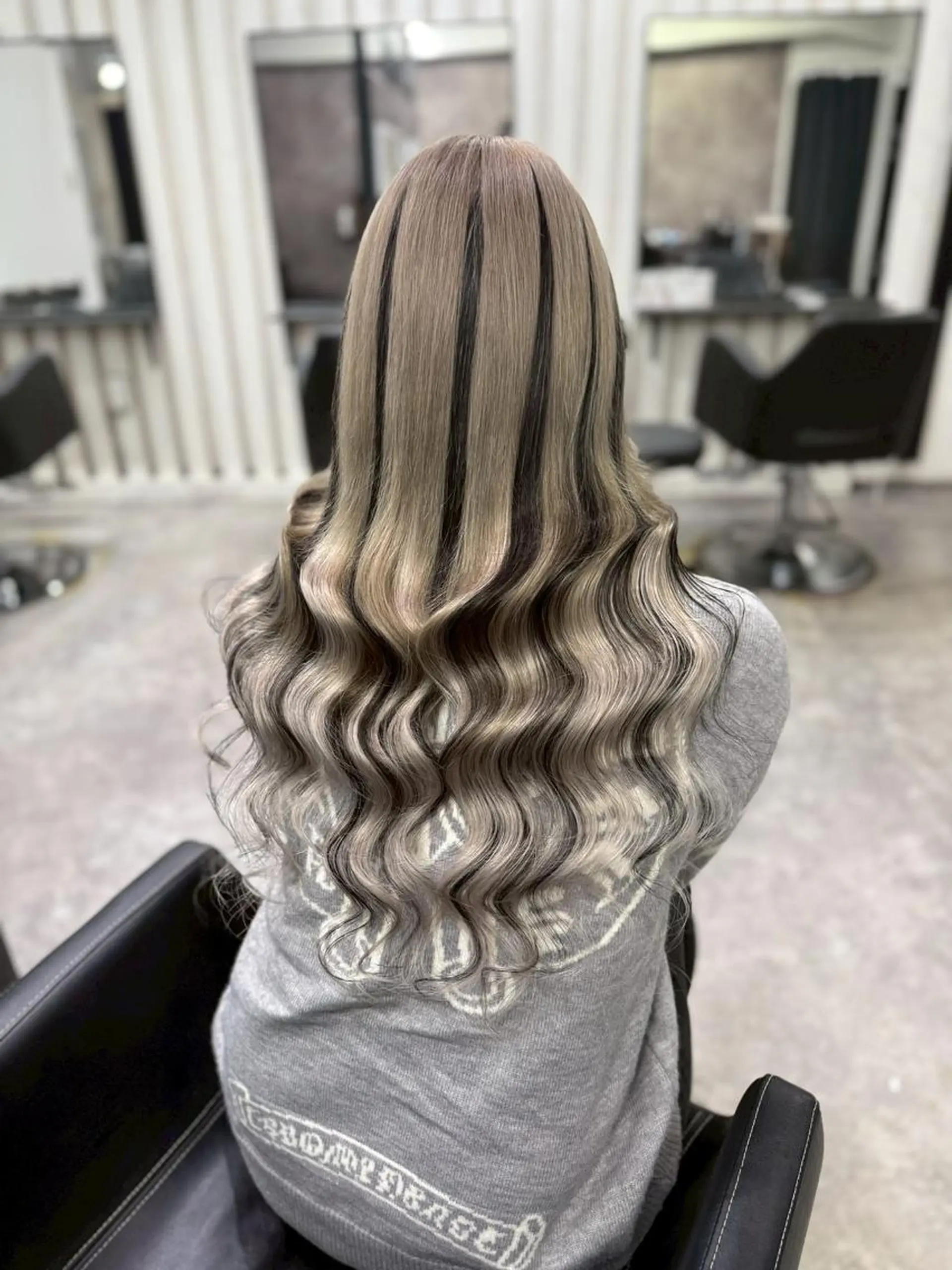 ロング エクステ RIN シールエクステのヘアスタイル