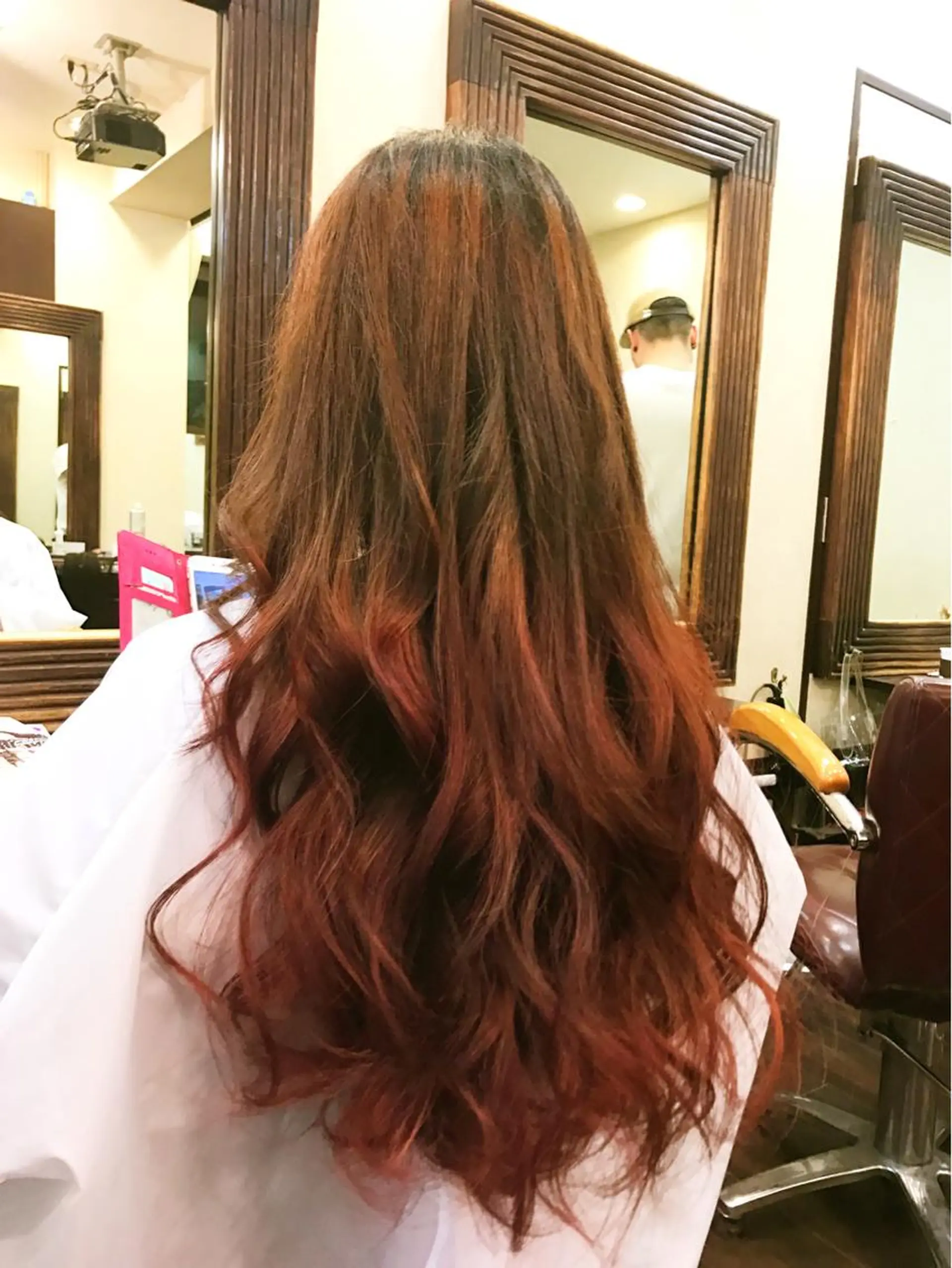 ロング カラー ブリーチ グラデーションカラー ミニモお気に入り数 No.1宍戸雄弥のヘアスタイル