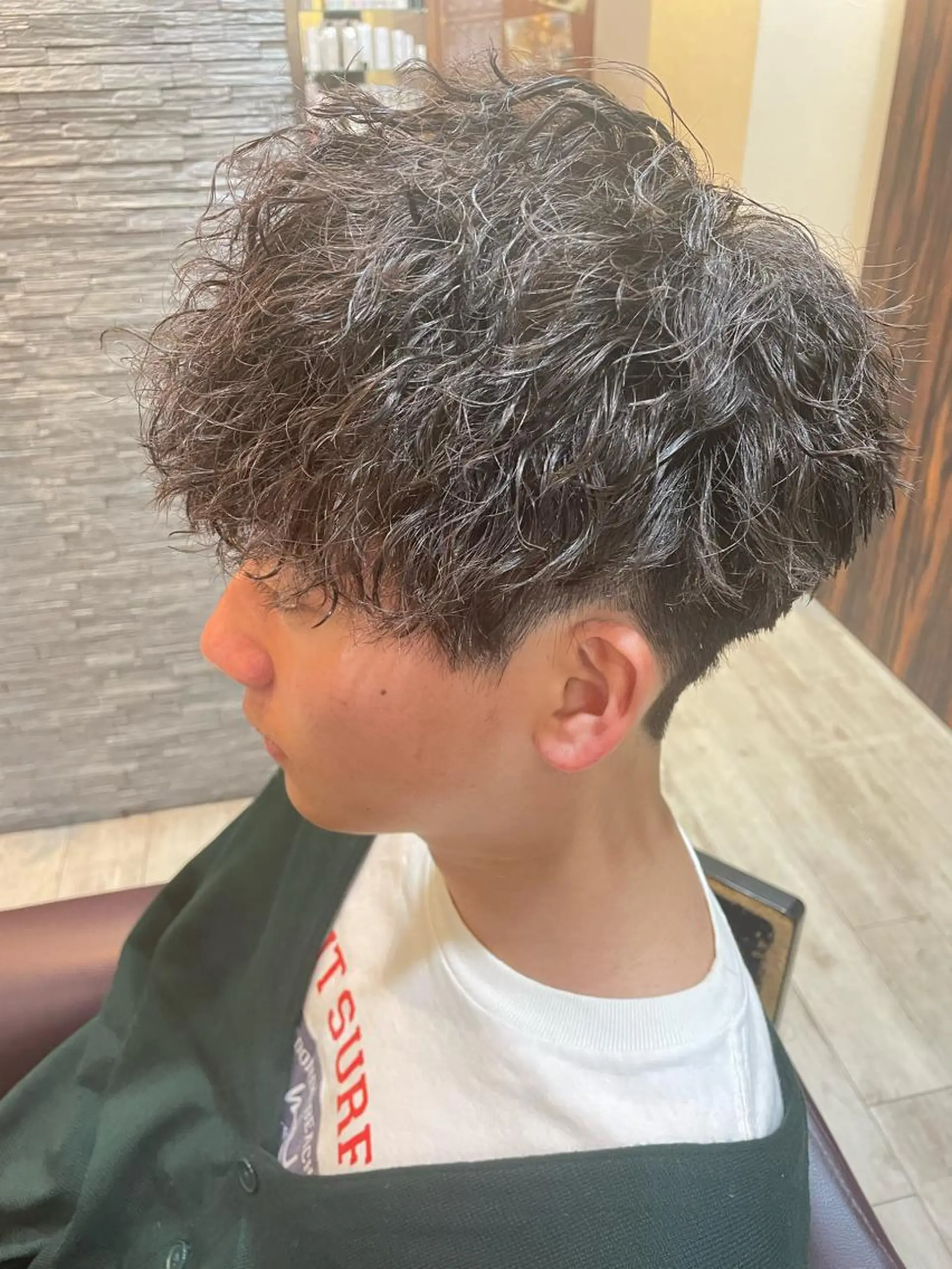 パーマ メンズ 仙台/メンズ/ フェザー/リョウのヘアスタイル