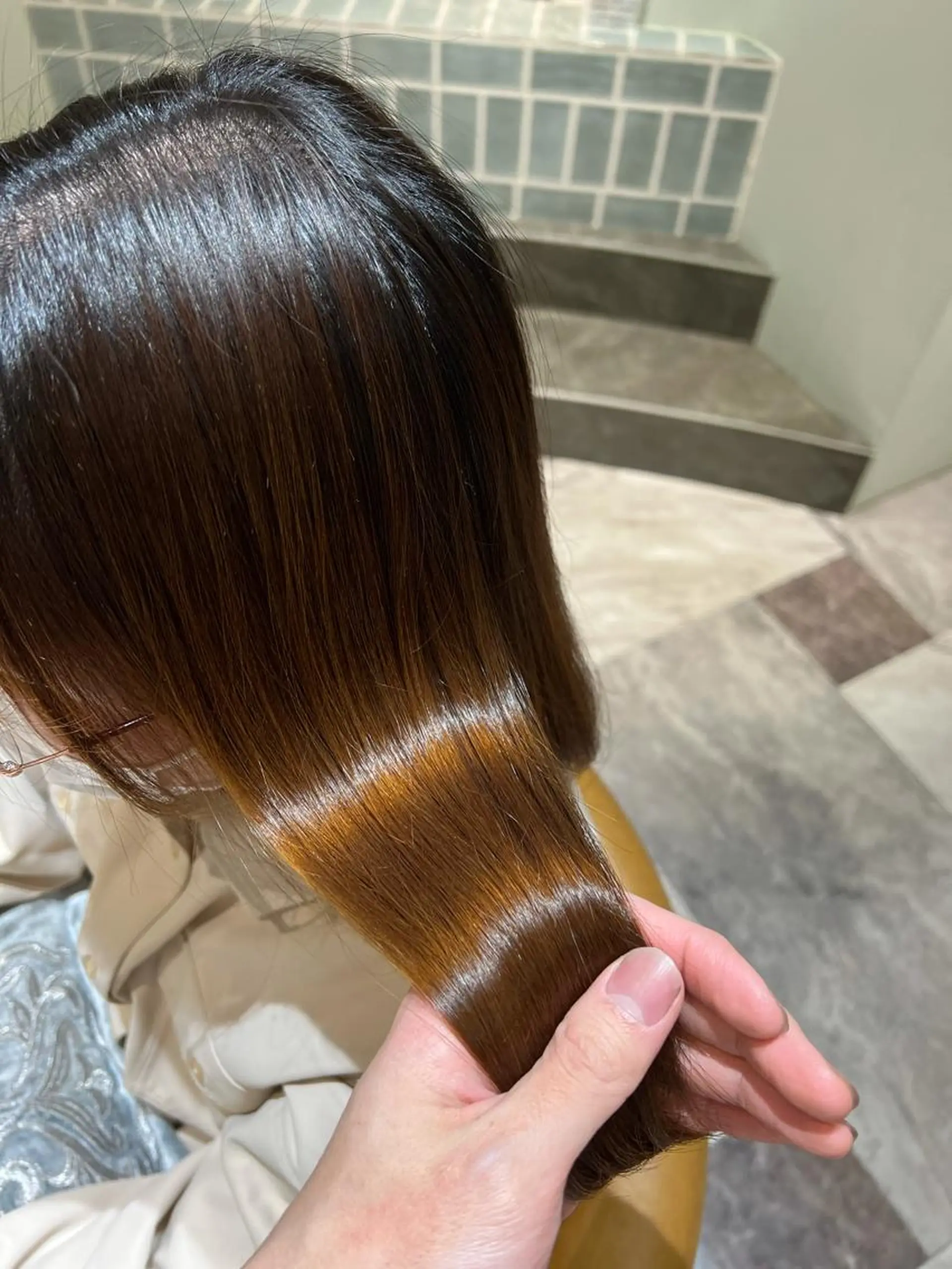 木屋元一/透明感 /前髪/ショートボブのヘアスタイル