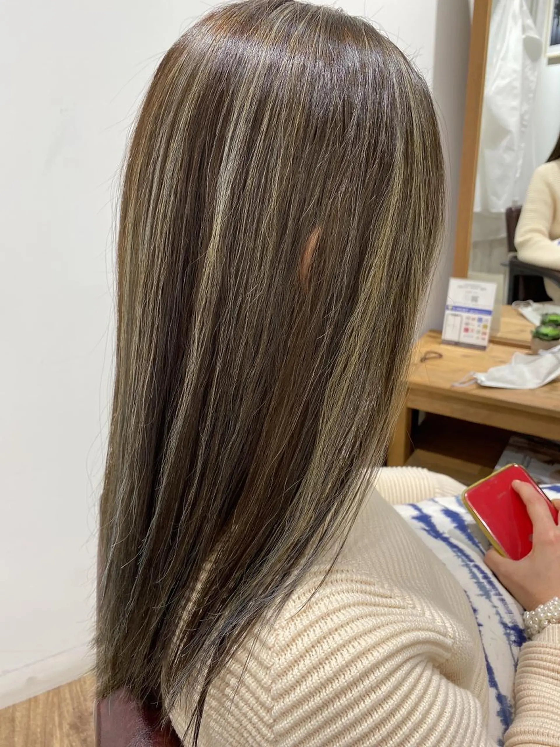 ロング ハイライト⭐️上野 高広のヘアスタイル