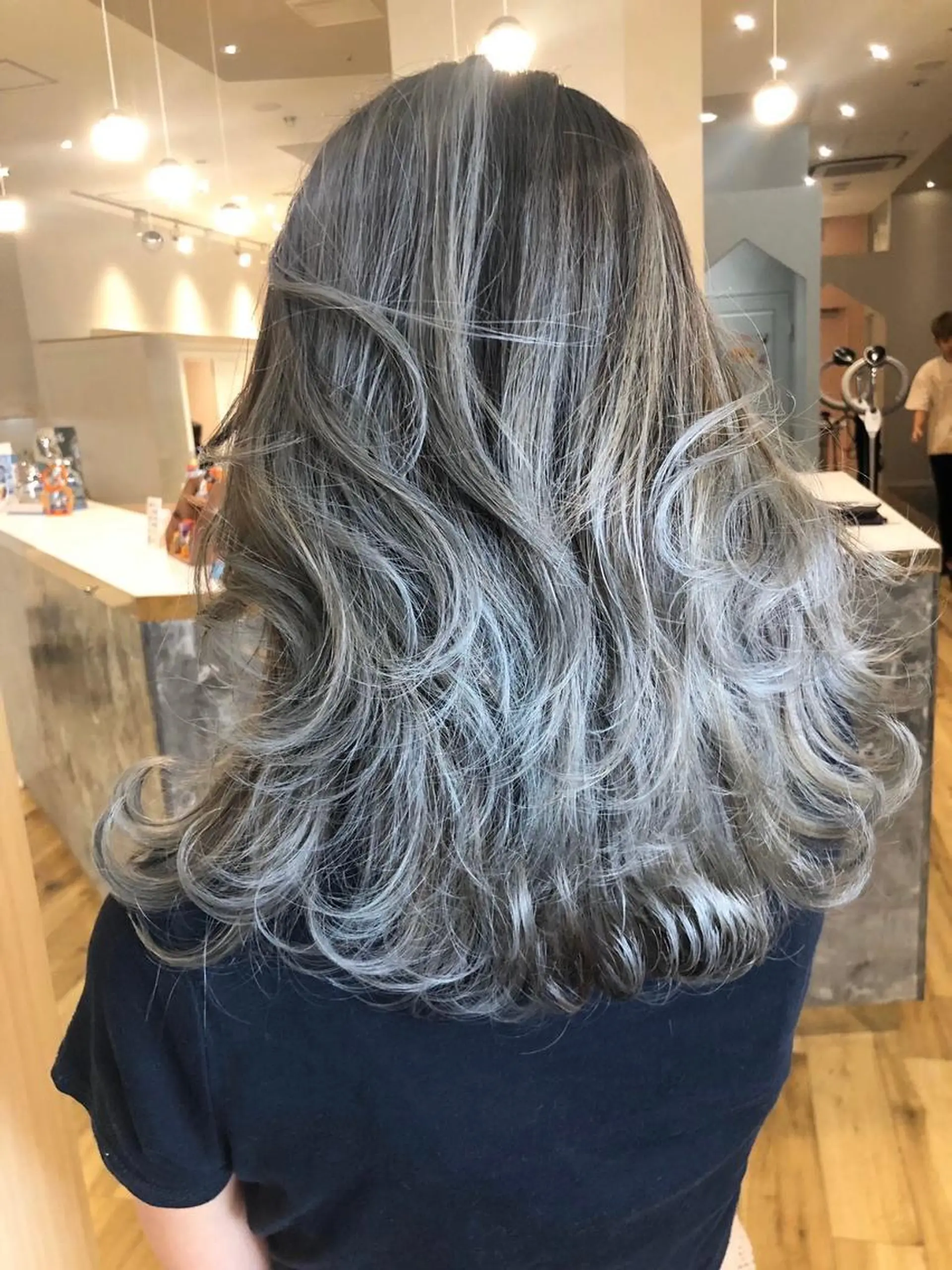 ロング カラー トリートメント ルービック 奈良のヘアスタイル