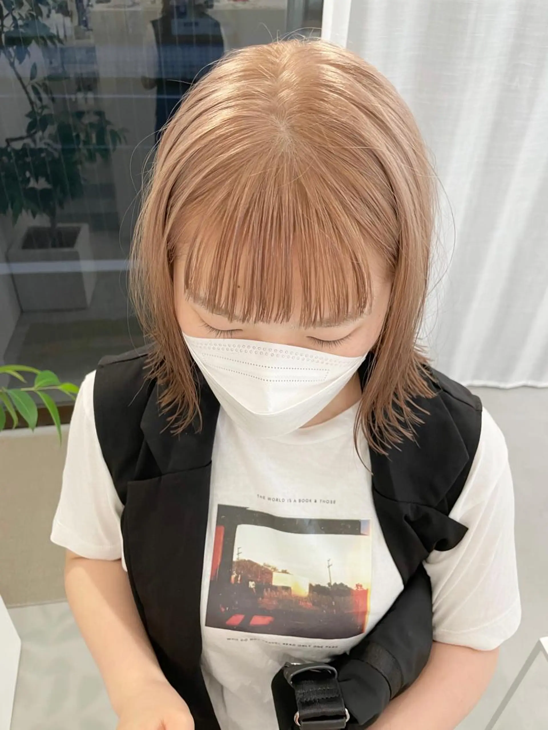 ミディアム 可愛いパーマスタイル といえばISSEYのヘアスタイル