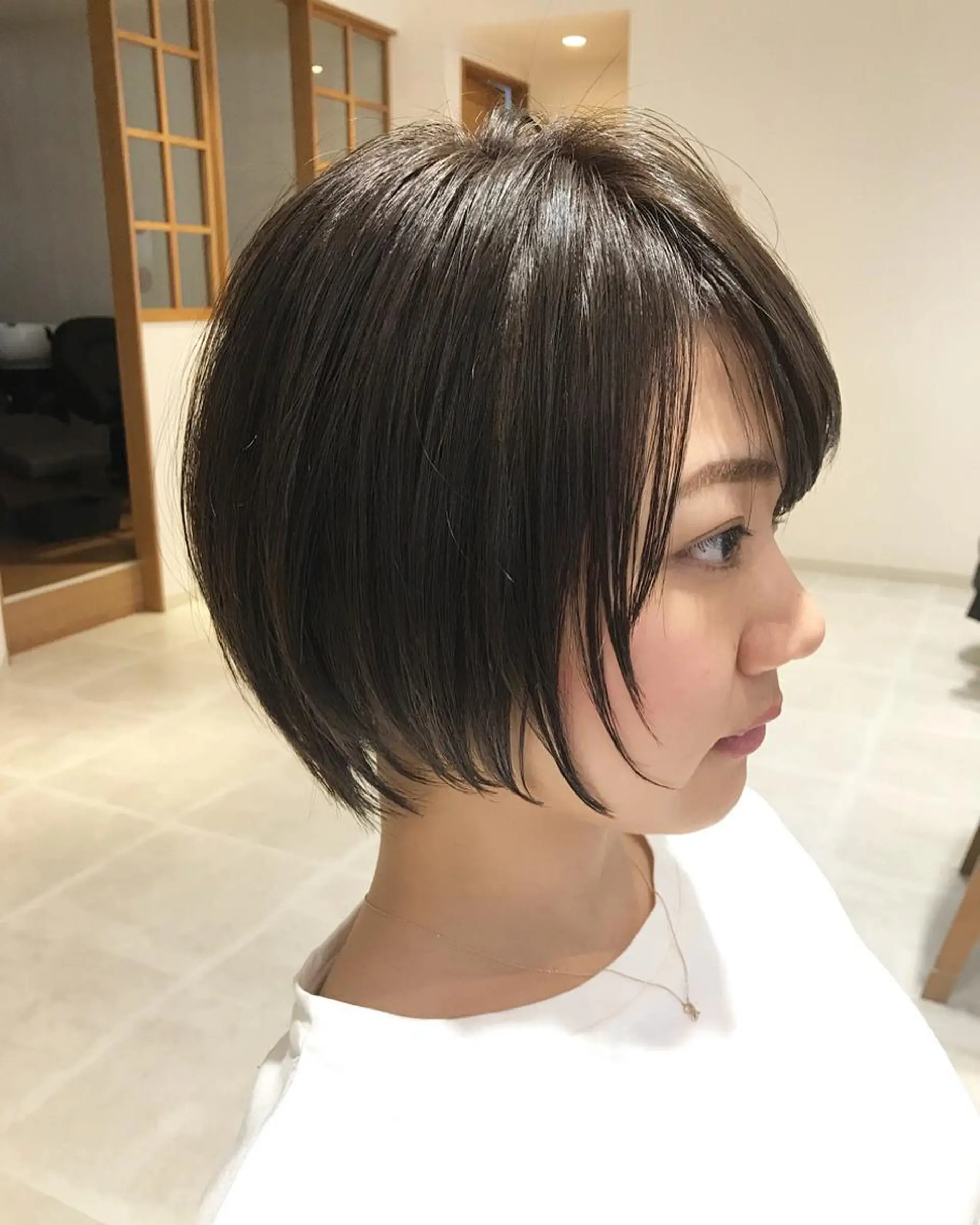 ショート カラー ミニーショート ショートヘア カット ヘアカラー トリートメント 高橋 昭雄のヘアスタイル