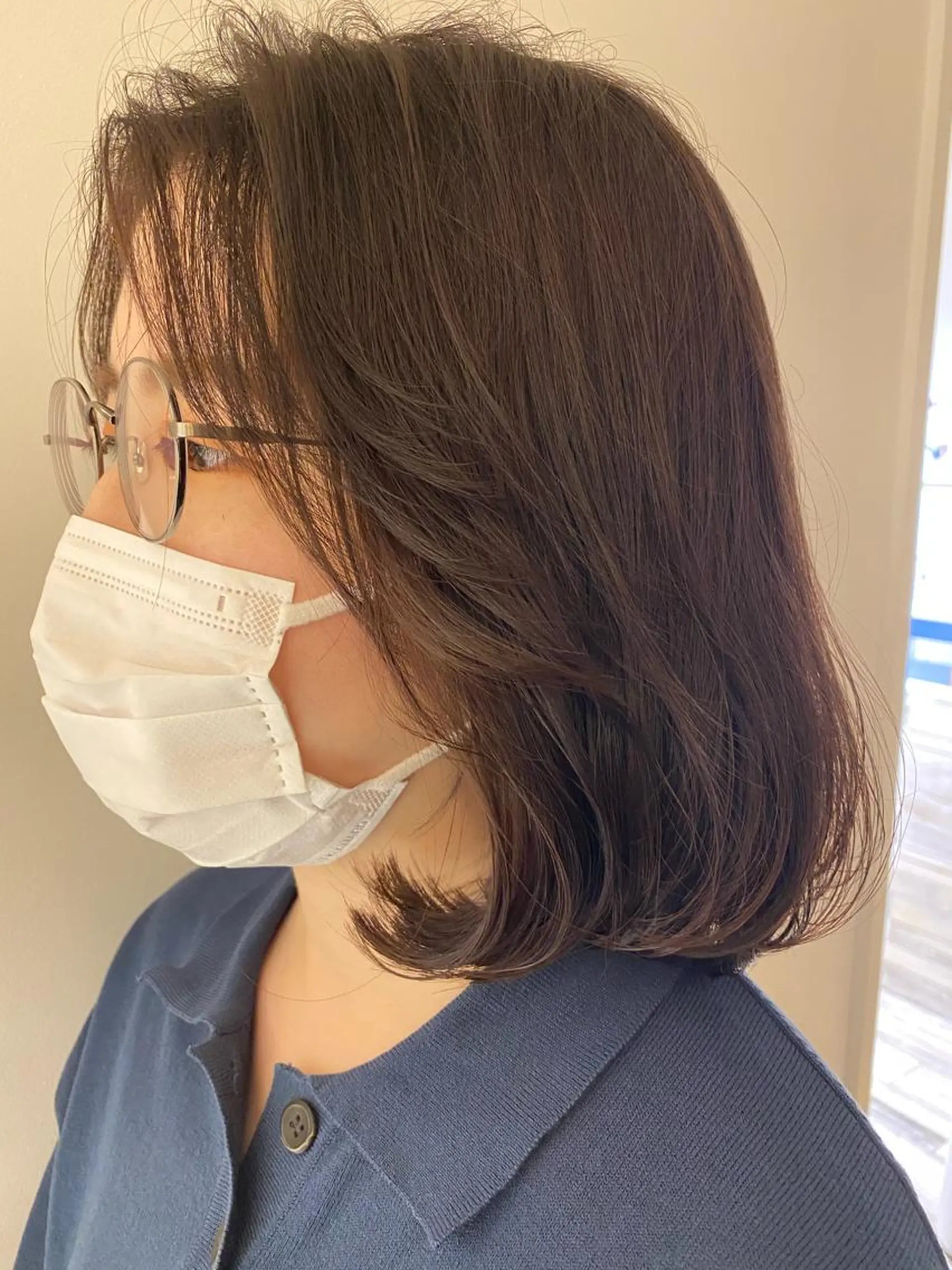 ショート カラー パーマ 韓国hair ·͜· watanabeのヘアスタイル