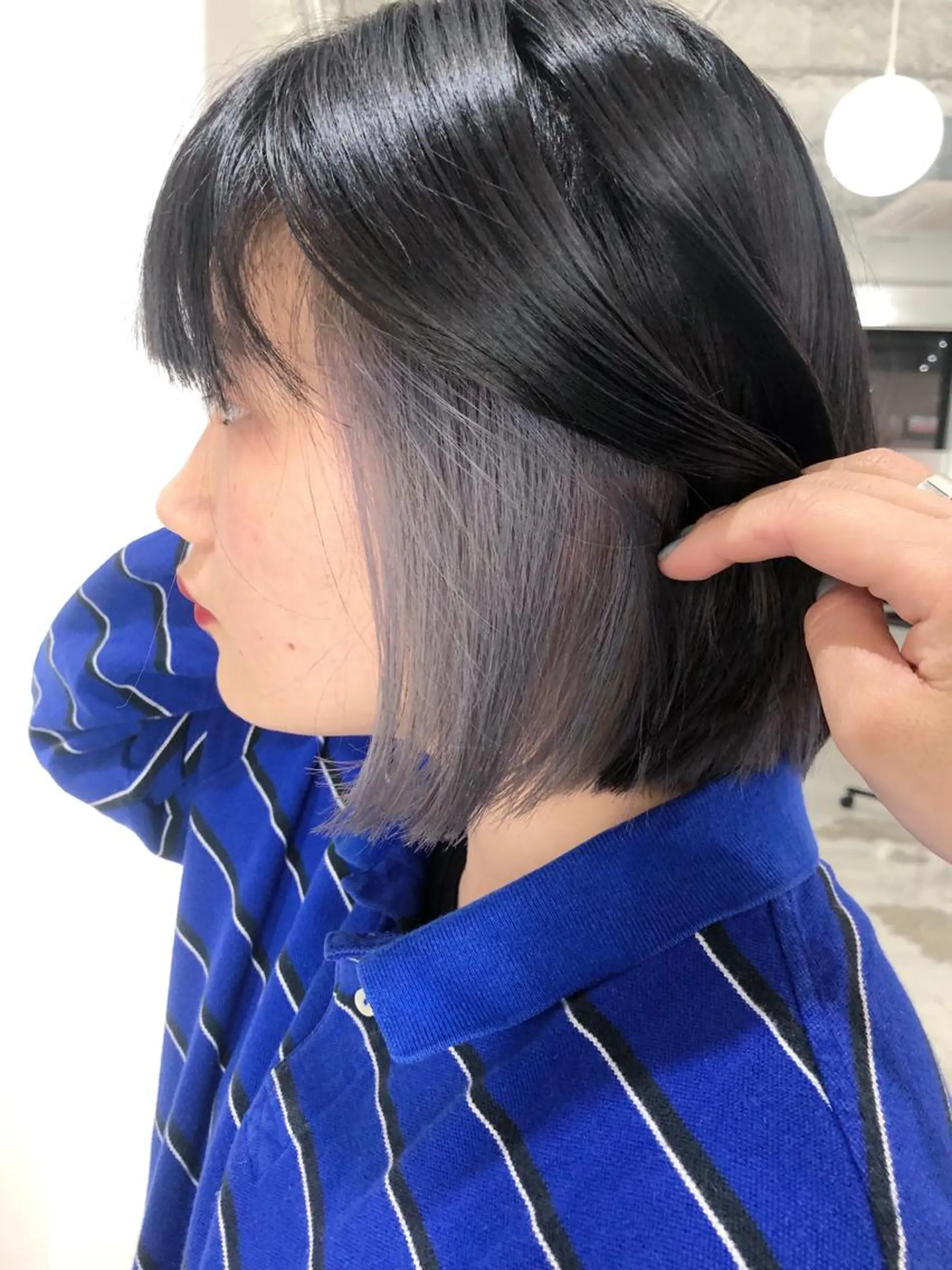 ショート カラー 韓国🇰🇷透明感 ERIのヘアスタイル