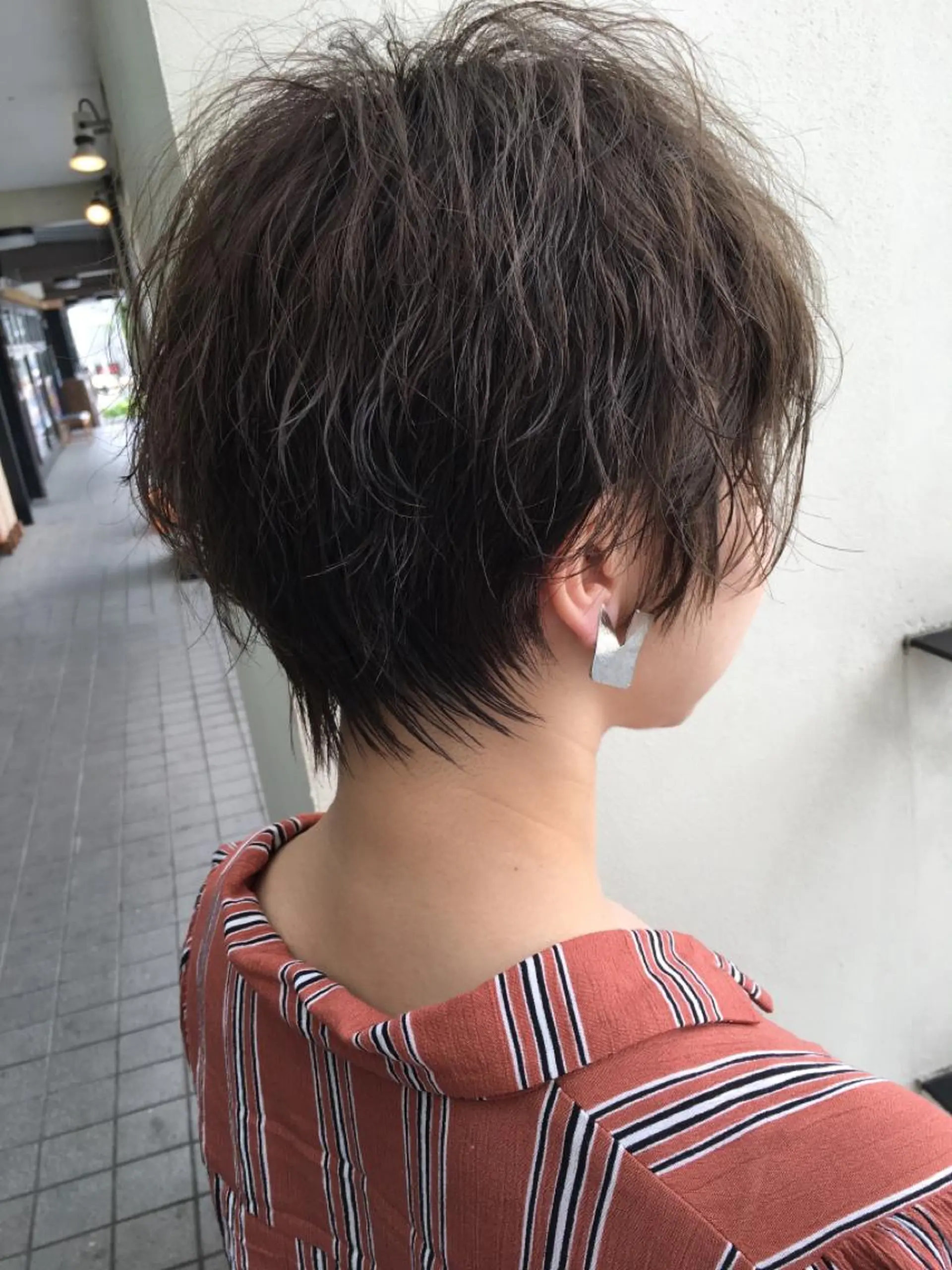 ショート カラー ショートショートボブ うるはのヘアスタイル