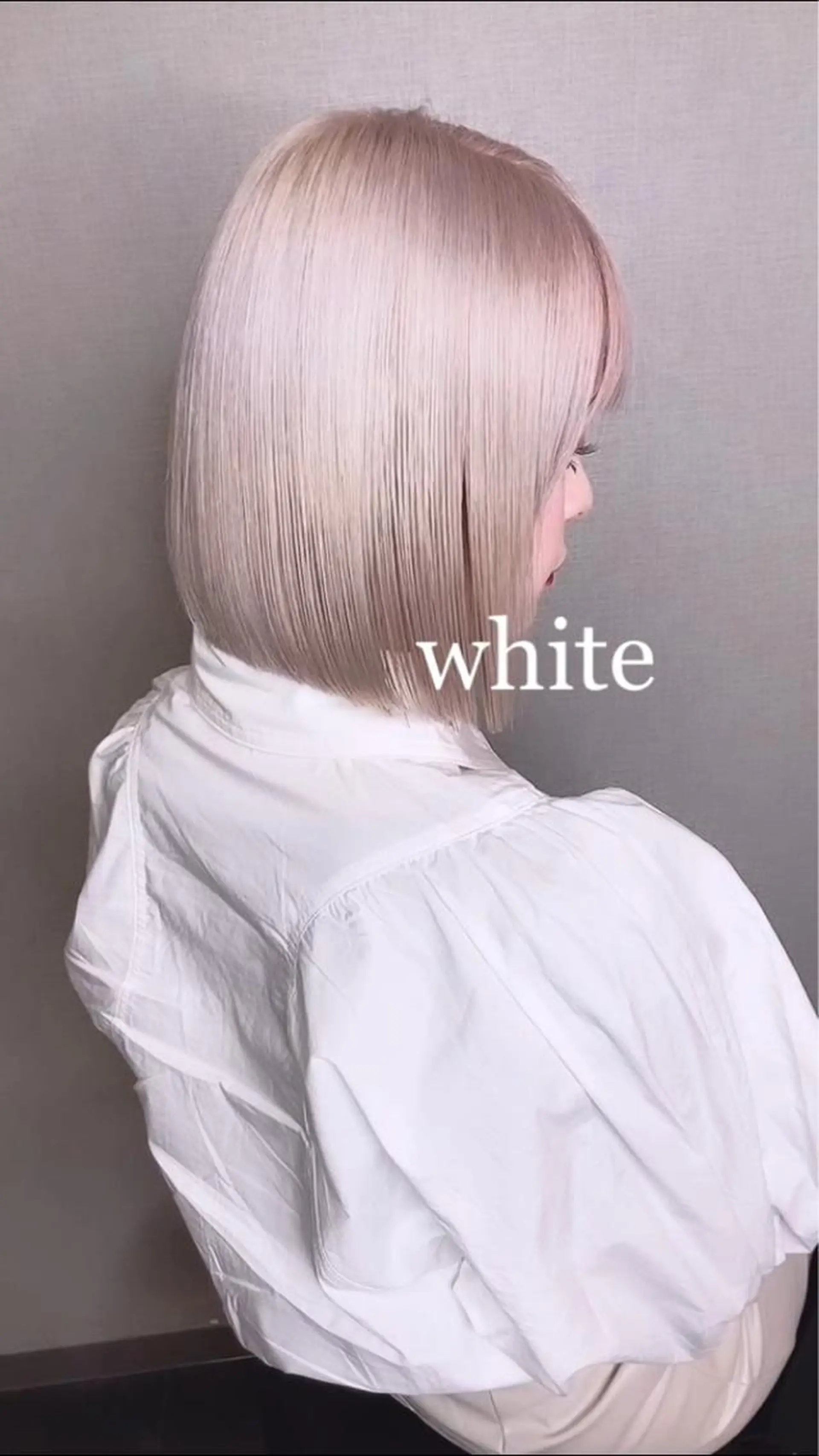 ショート カラー Selenehair 三条本店のヘアスタイル