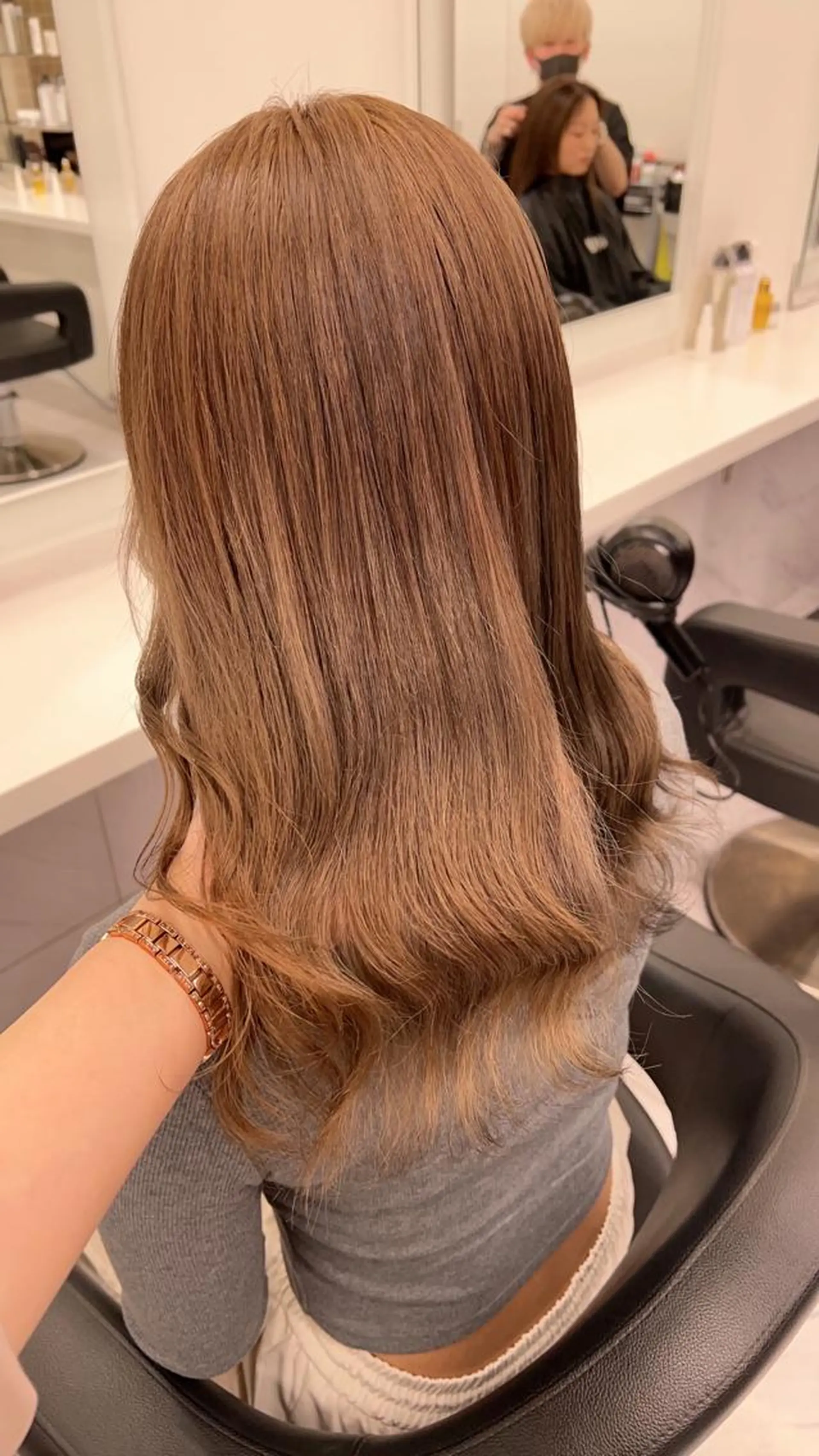 ミディアム 💖札幌カラー 指名No.1💖玲奈のヘアスタイル