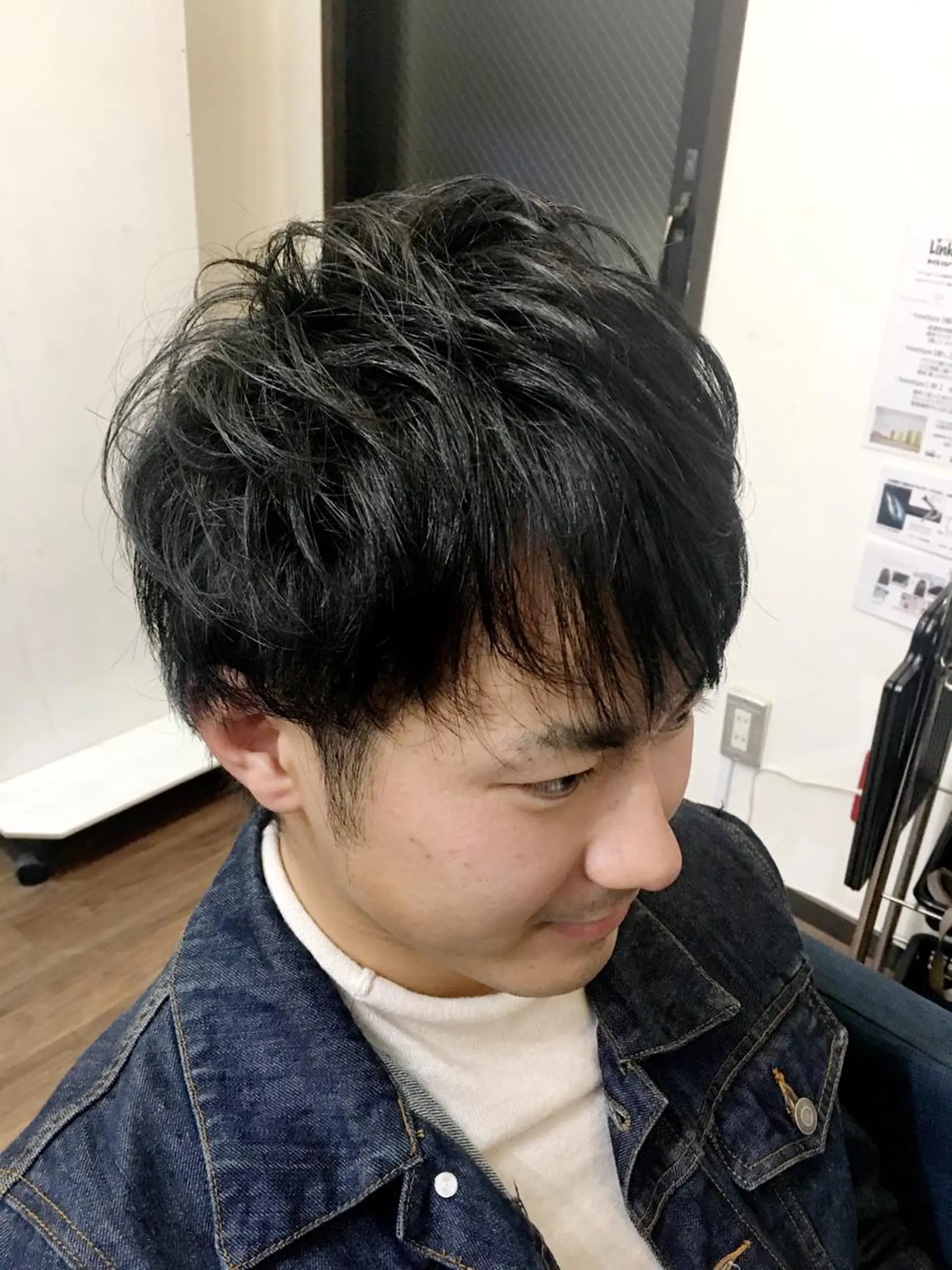 メンズ メンズパーマ hairsalon Linkのヘアスタイル