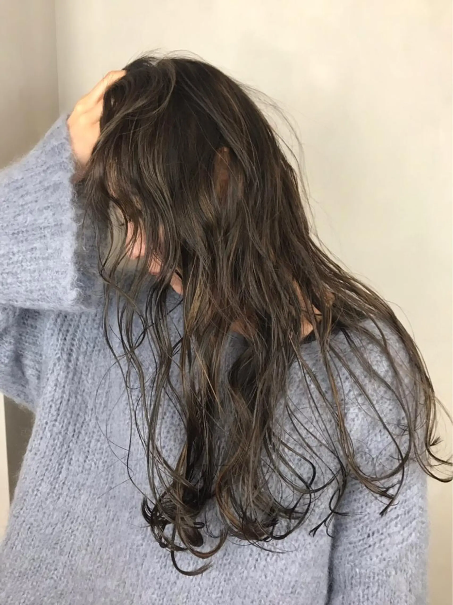 ロング カラー BROCANTE立川 karasawa.nのヘアスタイル