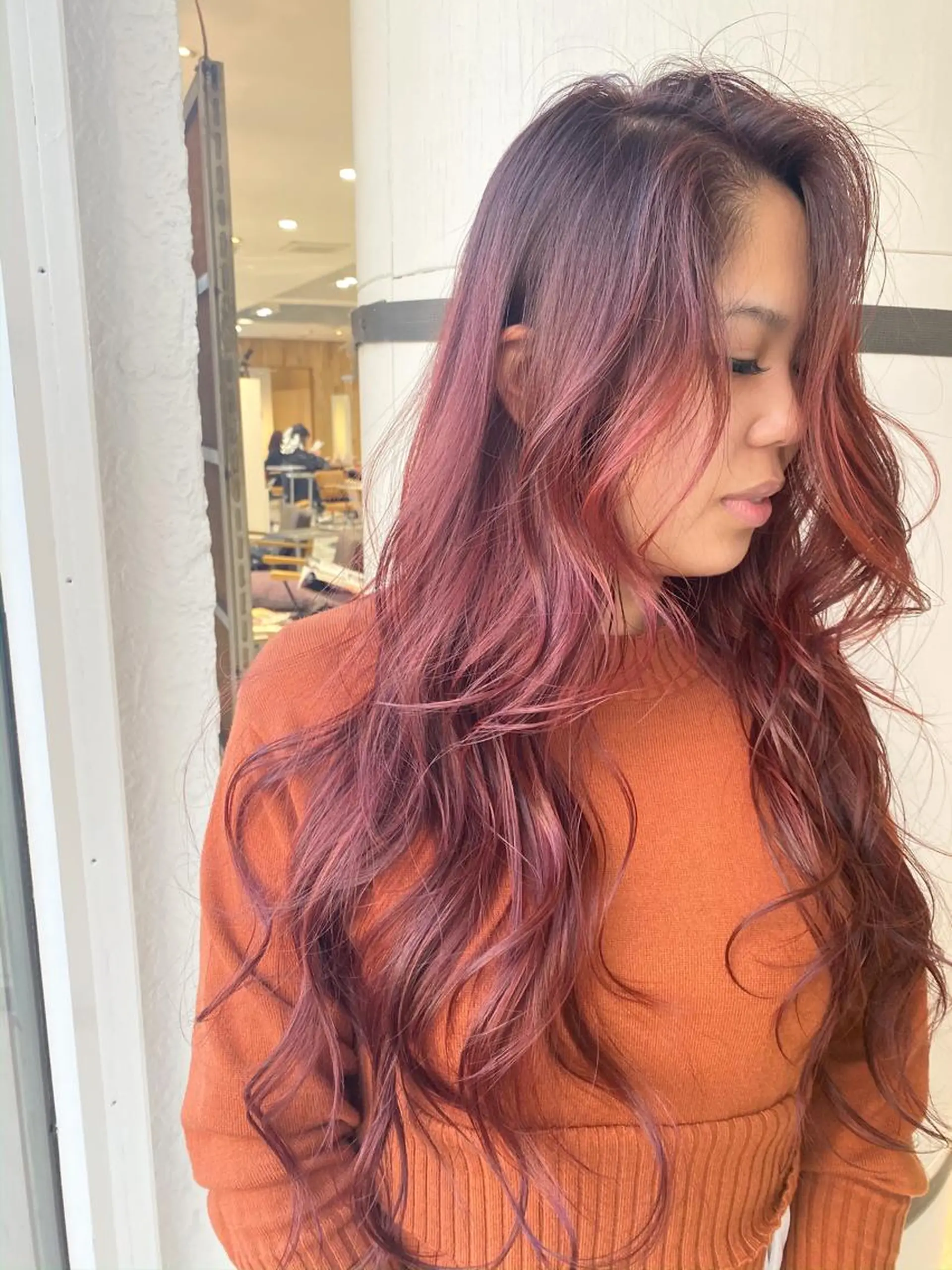 ロング カラー welring hair salonのヘアスタイル