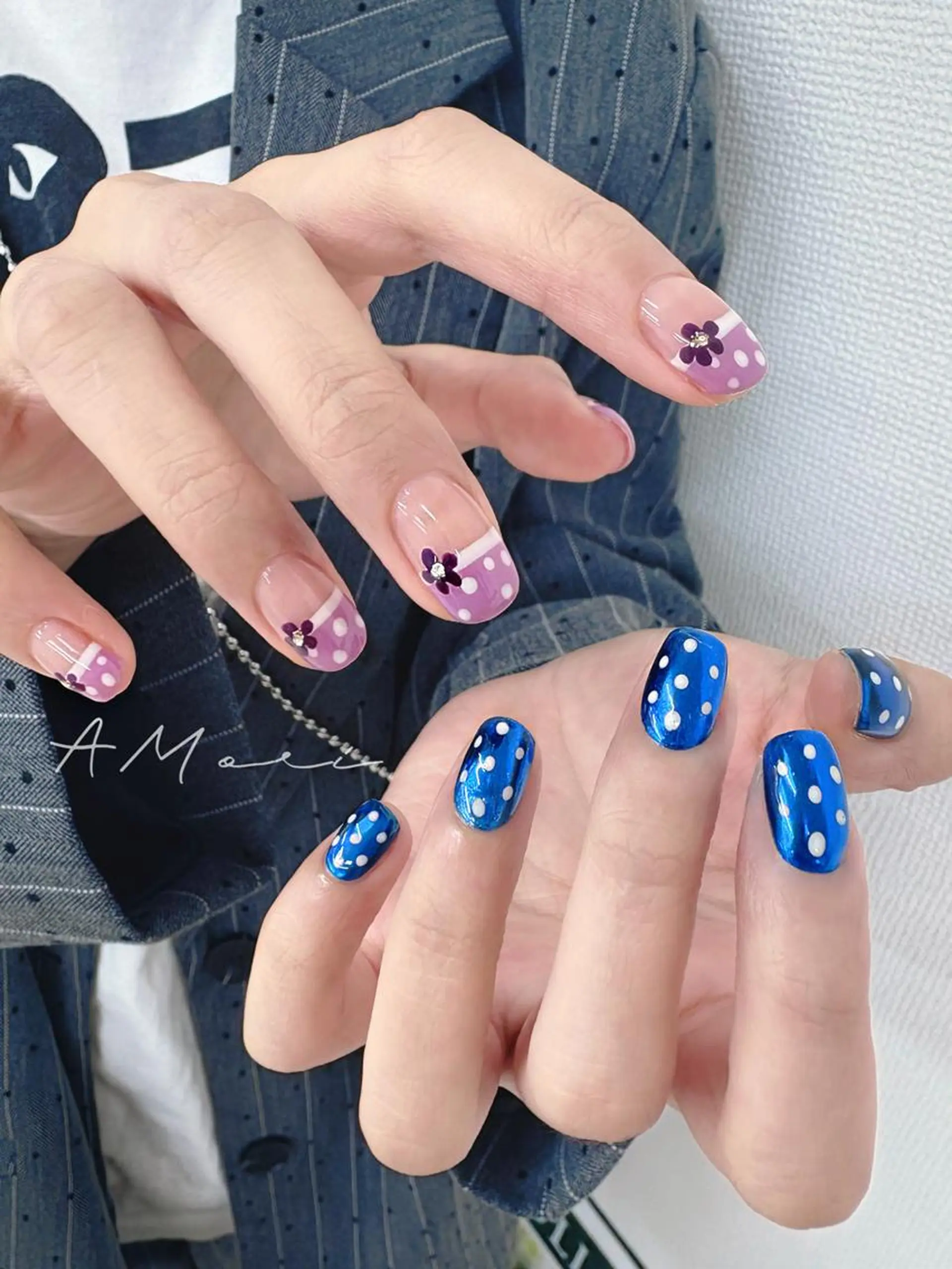 ネイル ハンドネイル 大﨑 ななのネイルデザイン