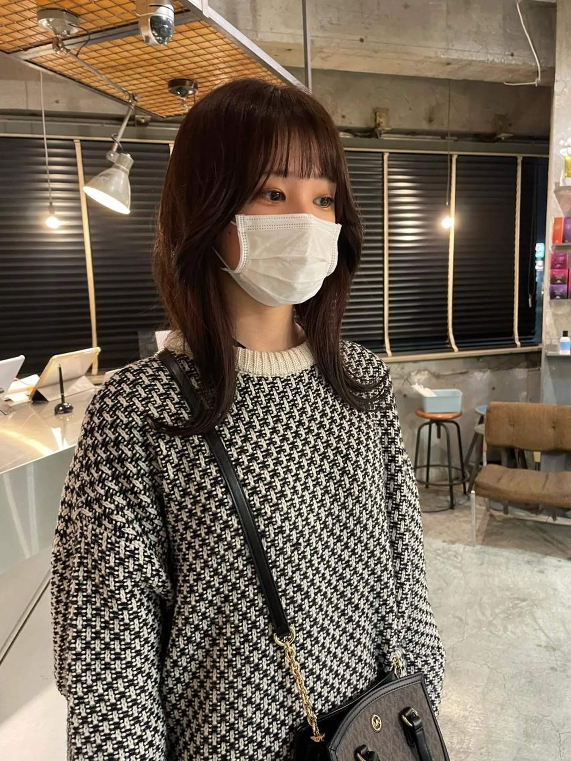 ミディアム カラー ベージュカラー ブリーチ ブリーチなしカラー 海外レイヤー /NAGISAのヘアスタイル