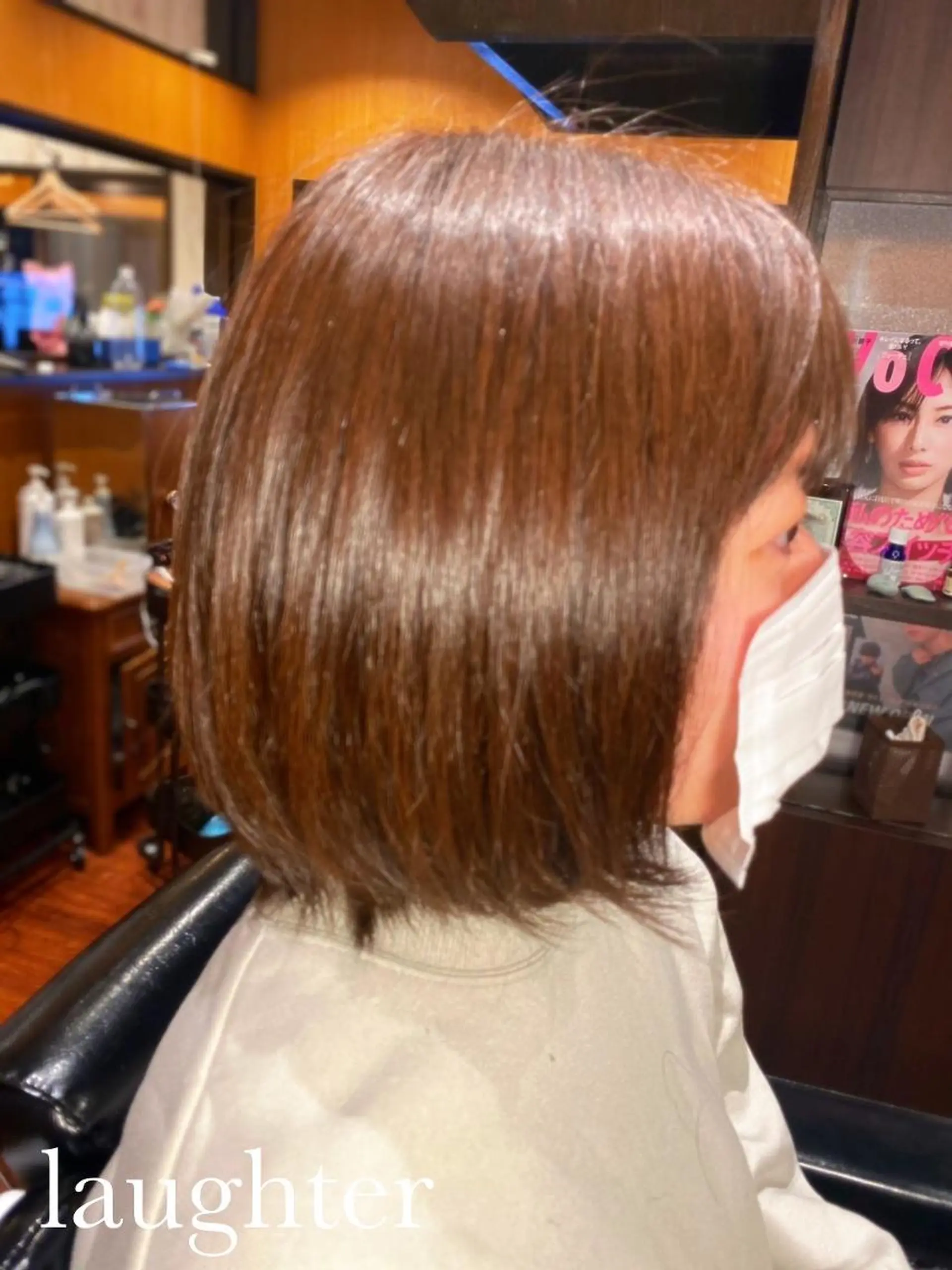 ミディアム 尾崎 弘充のヘアスタイル