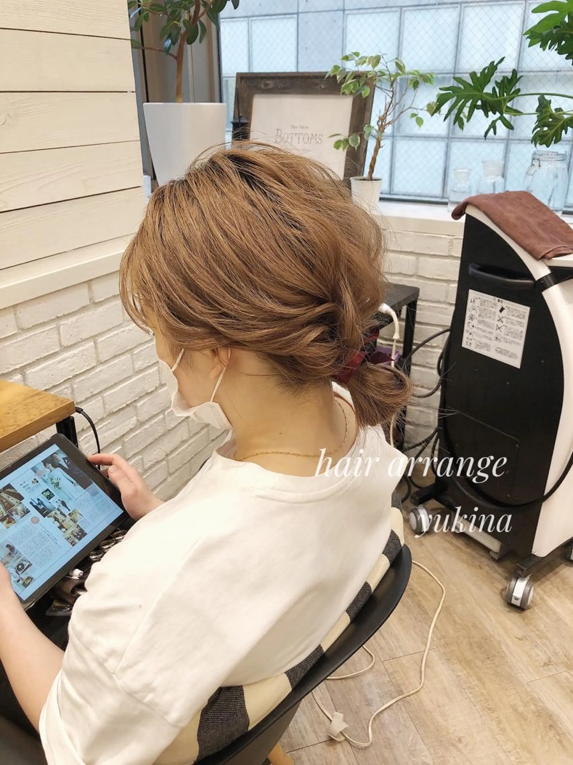 ✨透明感ケアカラー✨ 長野ゆきなのヘアスタイル